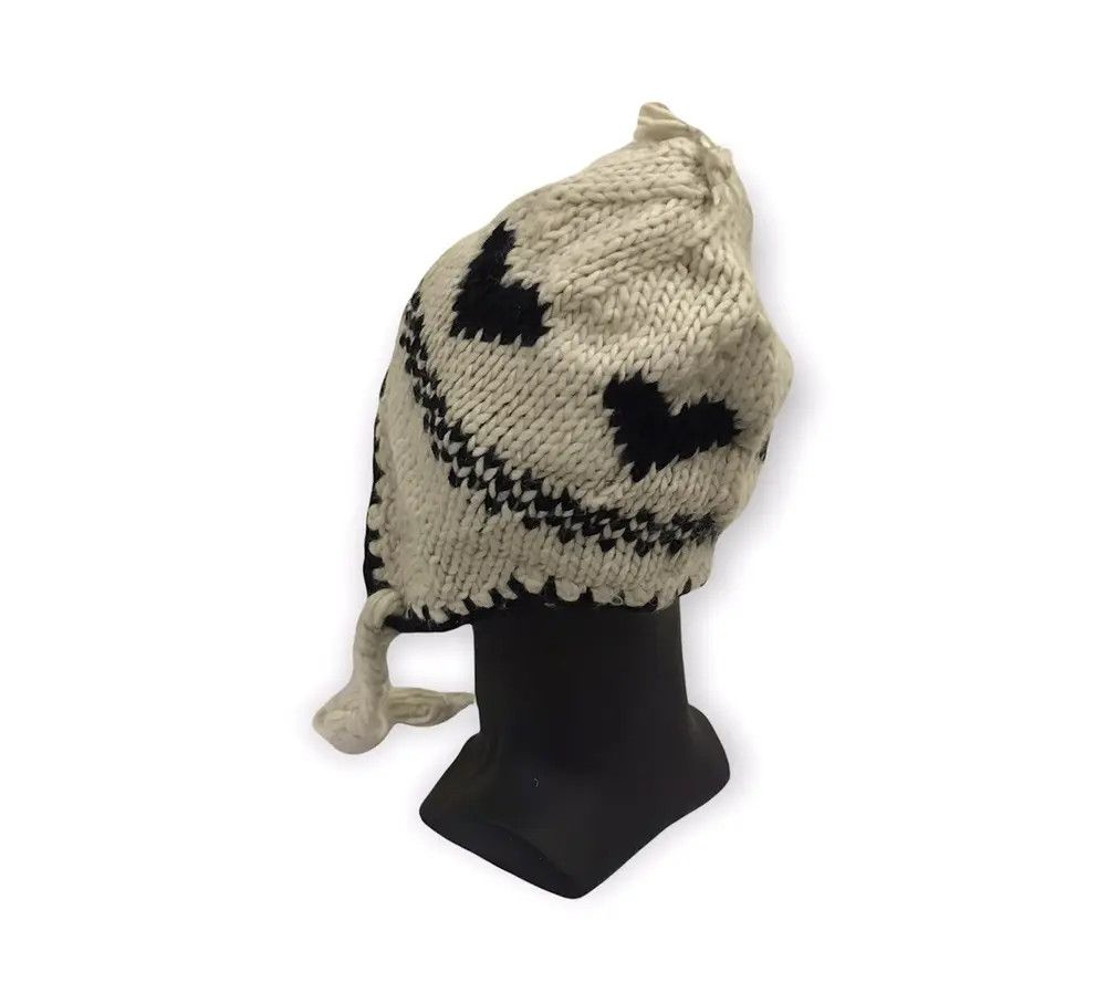 Japanese Brand Japanese Brand Heart Earflap Knit Beanie Hat Size ONE SIZE - 3 Thumbnail
