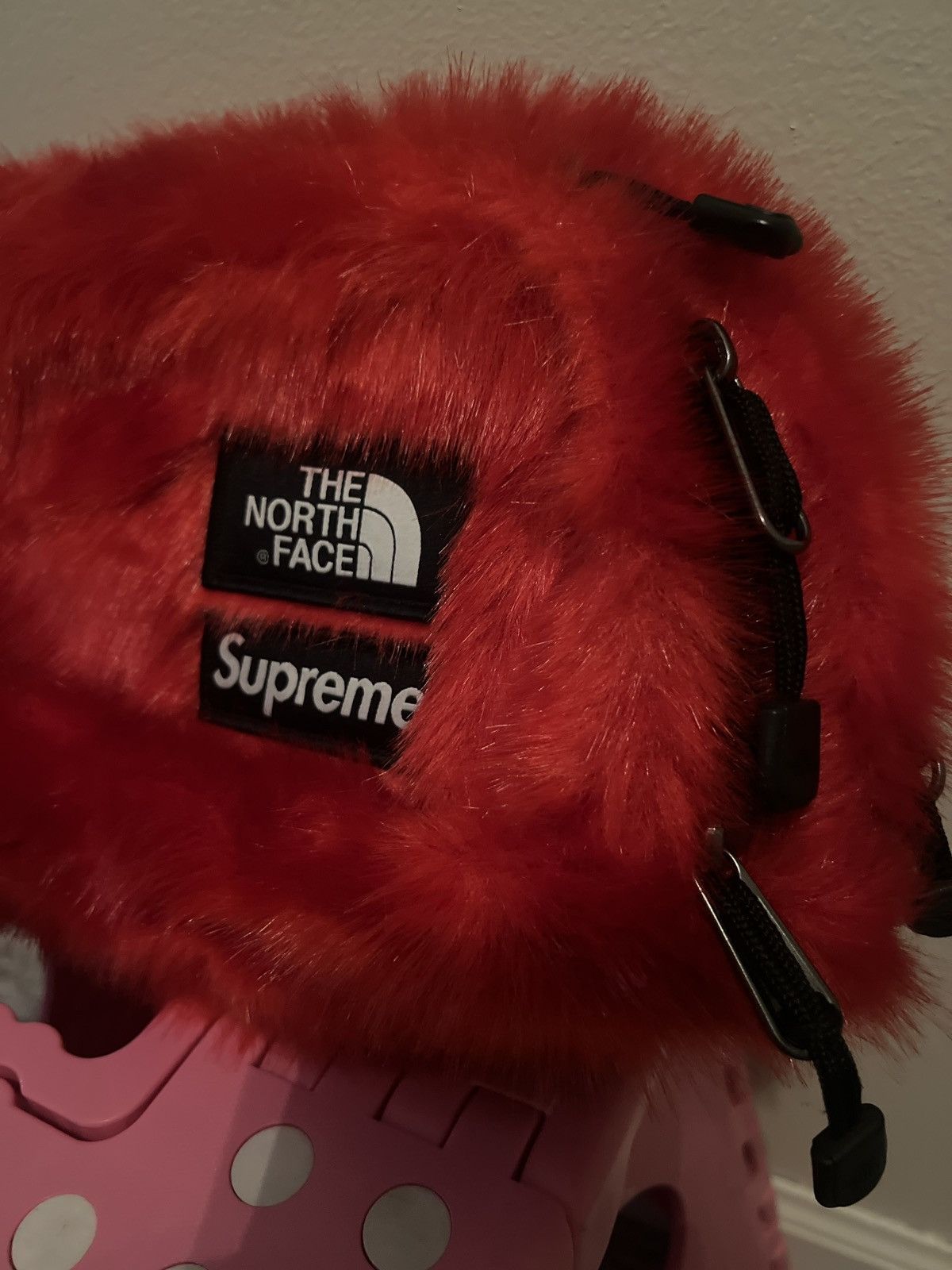 Supreme × The North Face Supreme The North Face Faux fur waist bag Size ONE SIZE - 2 Thumbnail