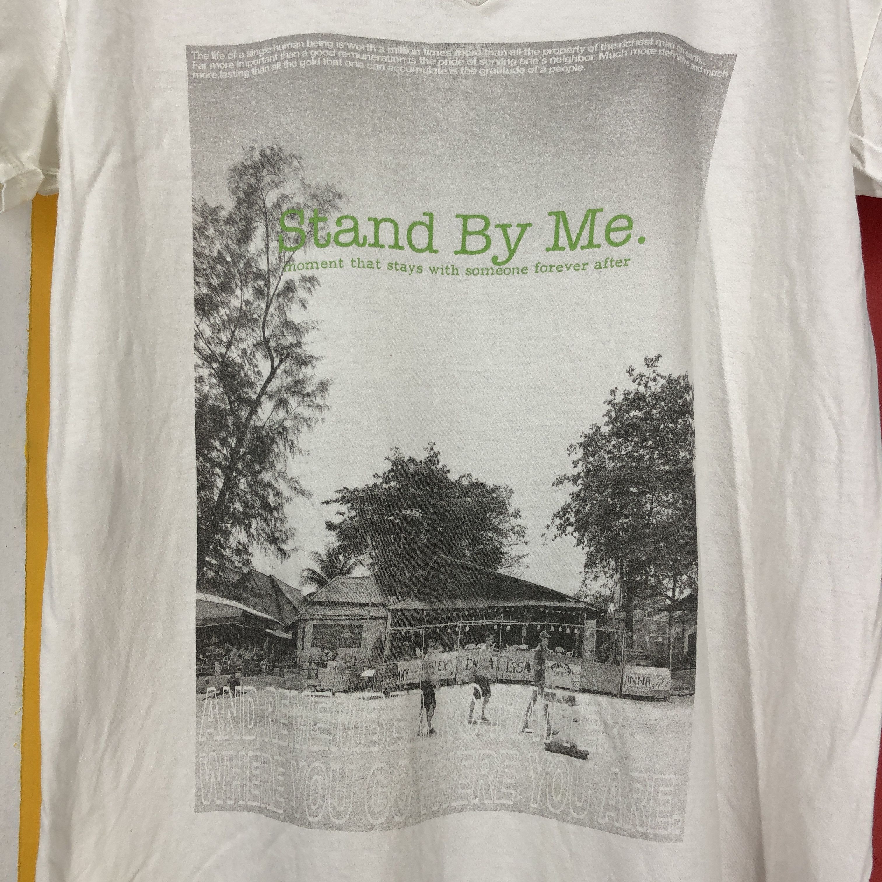 Beams Japan Stand By Me BEAMS Crew Neck T Shirt #1497/AZ Size US S / EU 44-46 / 1 - 2 Thumbnail