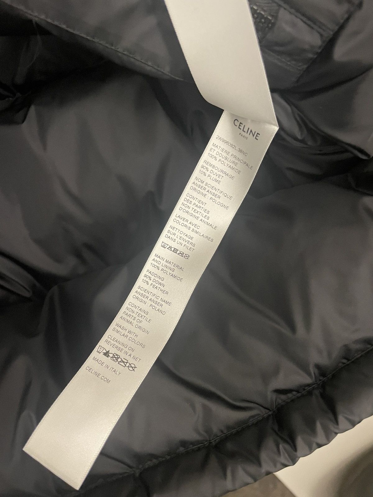 Celine CELINE WESTERN DOWN JACKET IN LIGHTWEIGHT NYLON Size US L / EU 52-54 / 3 - 5 Thumbnail