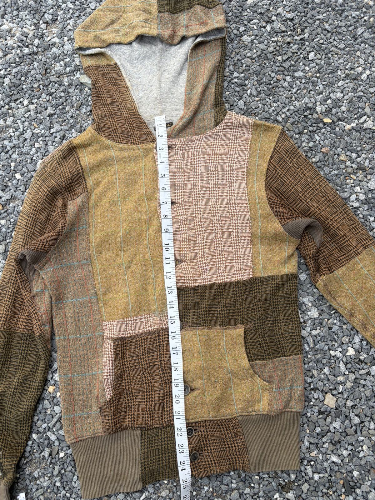 Kapital RARE KAPITAL PATCHWORK BORO HOODIE Size US S / EU 44-46 / 1 - 18 Thumbnail