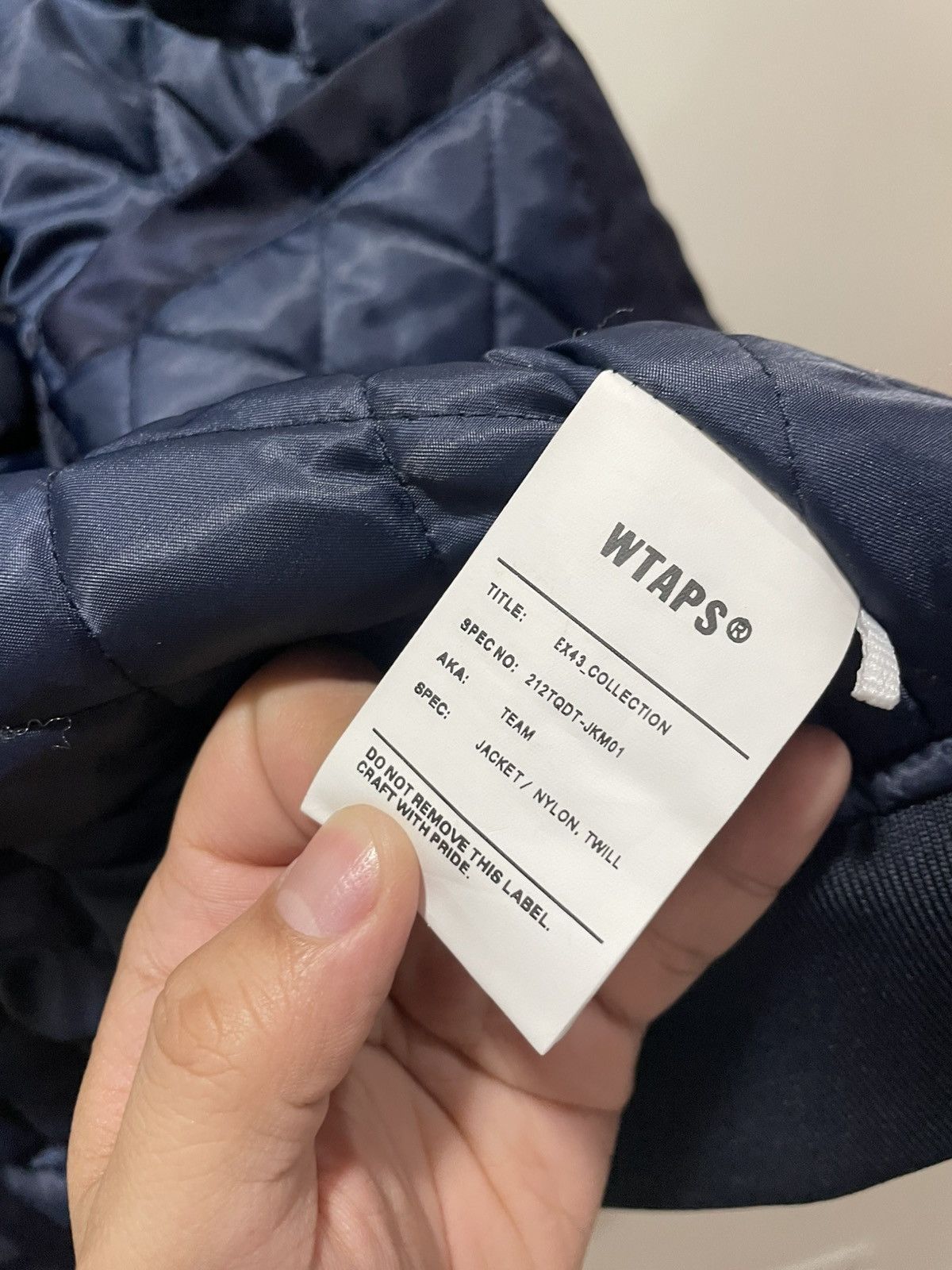 Wtaps WTAPS 21AW TEAM JACKET / NYLON TWILL Size US L / EU 52-54 / 3 - 10 Thumbnail