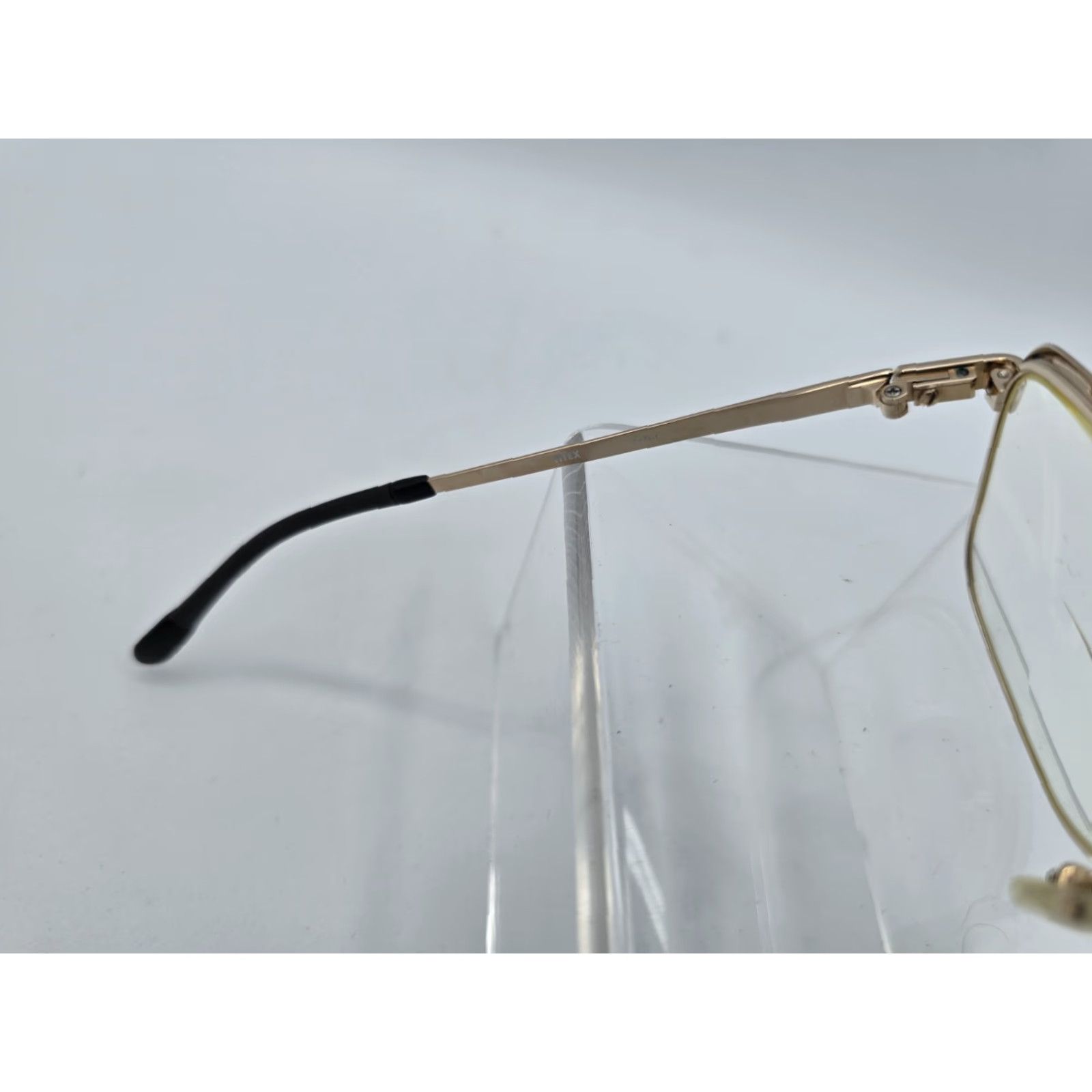 Nikon Vtg Nikon FS 002T-14 SLIDEVIEW TITEX-B Brow Eyeglasses Frame Only JAPAN F-Ti-P Size ONE SIZE - 5 Thumbnail