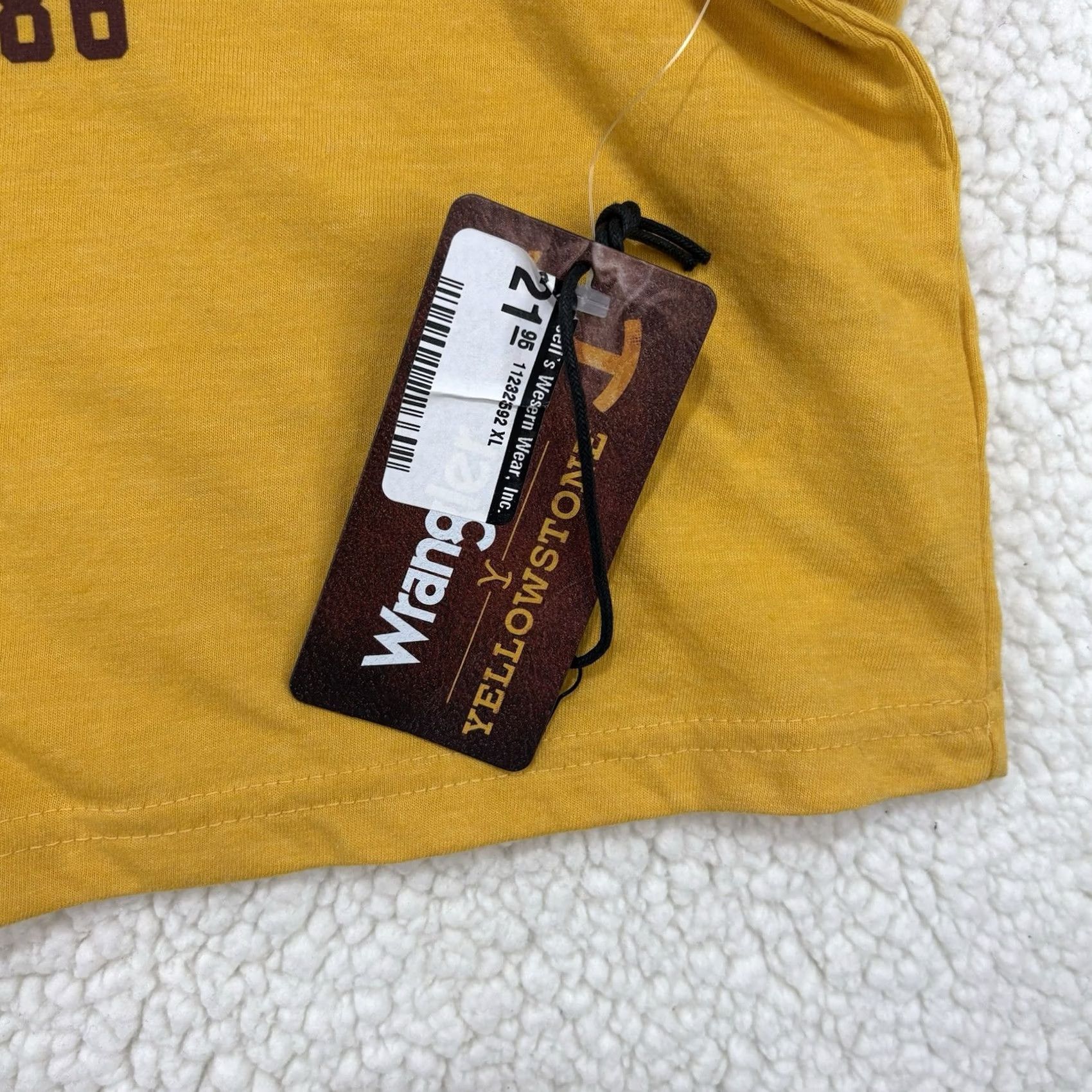 Wrangler VINTAGE Wrangler Yellowstone T-Shirt Wool? Size XL / US 12-14 / IT 48-50 - 4 Thumbnail