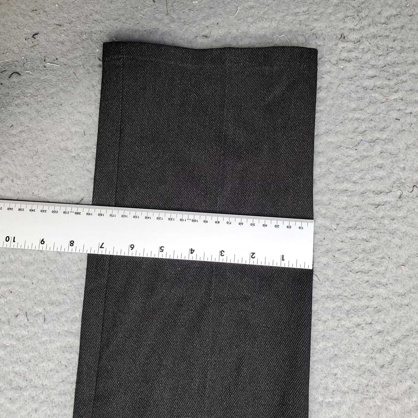 CLOT Peace of Cloth Panticular Pants Womens 4 Gray Stretch Flat Front Straight Leg Pants Size 27" / US 4 / IT 40 - 5 Thumbnail