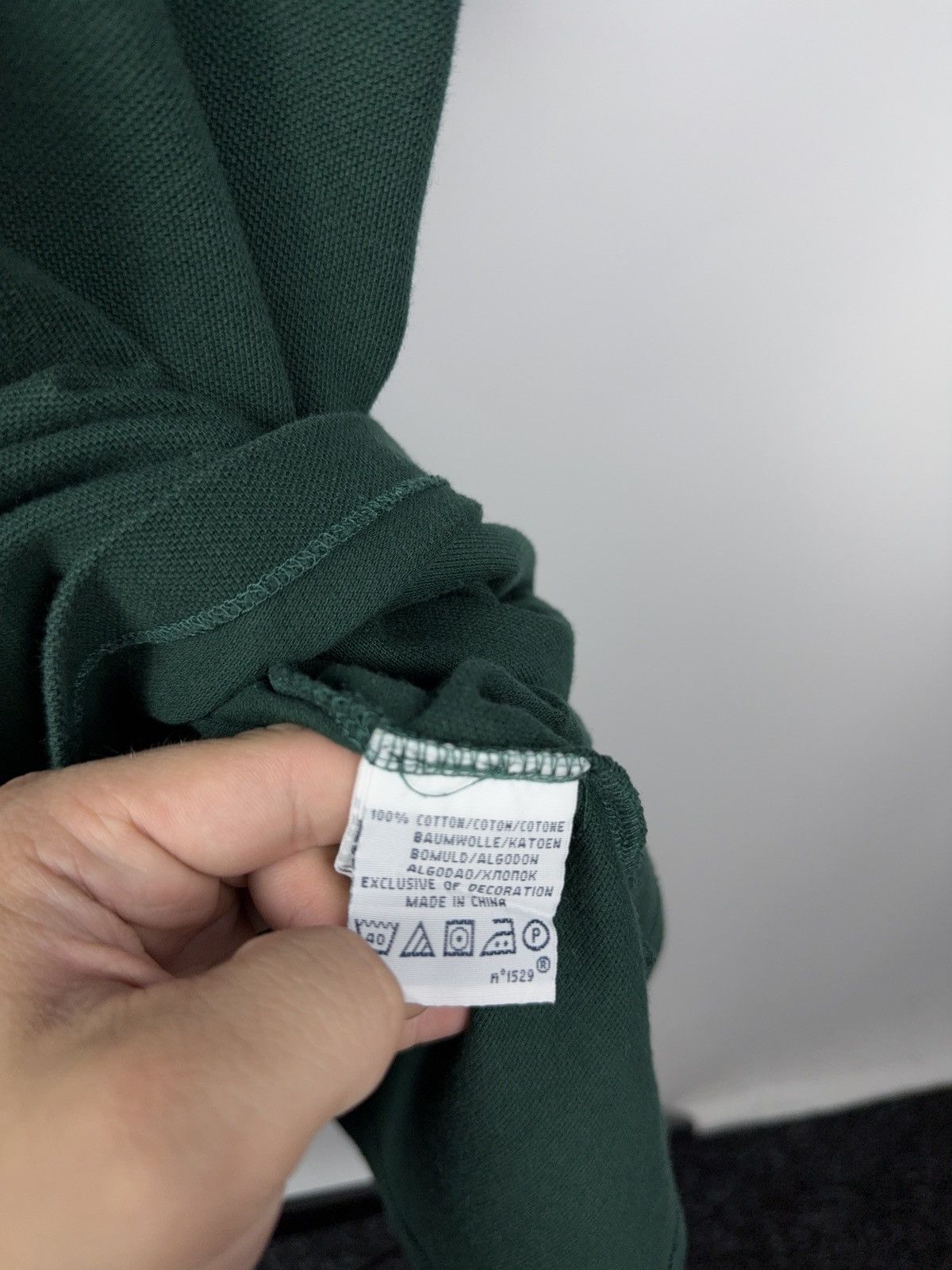 Polo Ralph Lauren × Vintage Polo Ralph Lauren XXL Green Polo Shirt Orange Logo USA Fit Size US XXL / EU 58 / 5 - 5 Thumbnail