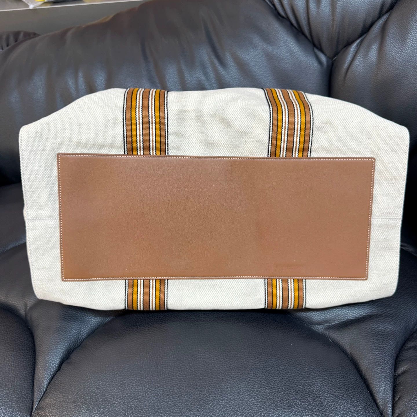 Loro Piana Loro Piana 99 New Canvas Tote Bag 47x24x31cm Size ONE SIZE - 2 Thumbnail