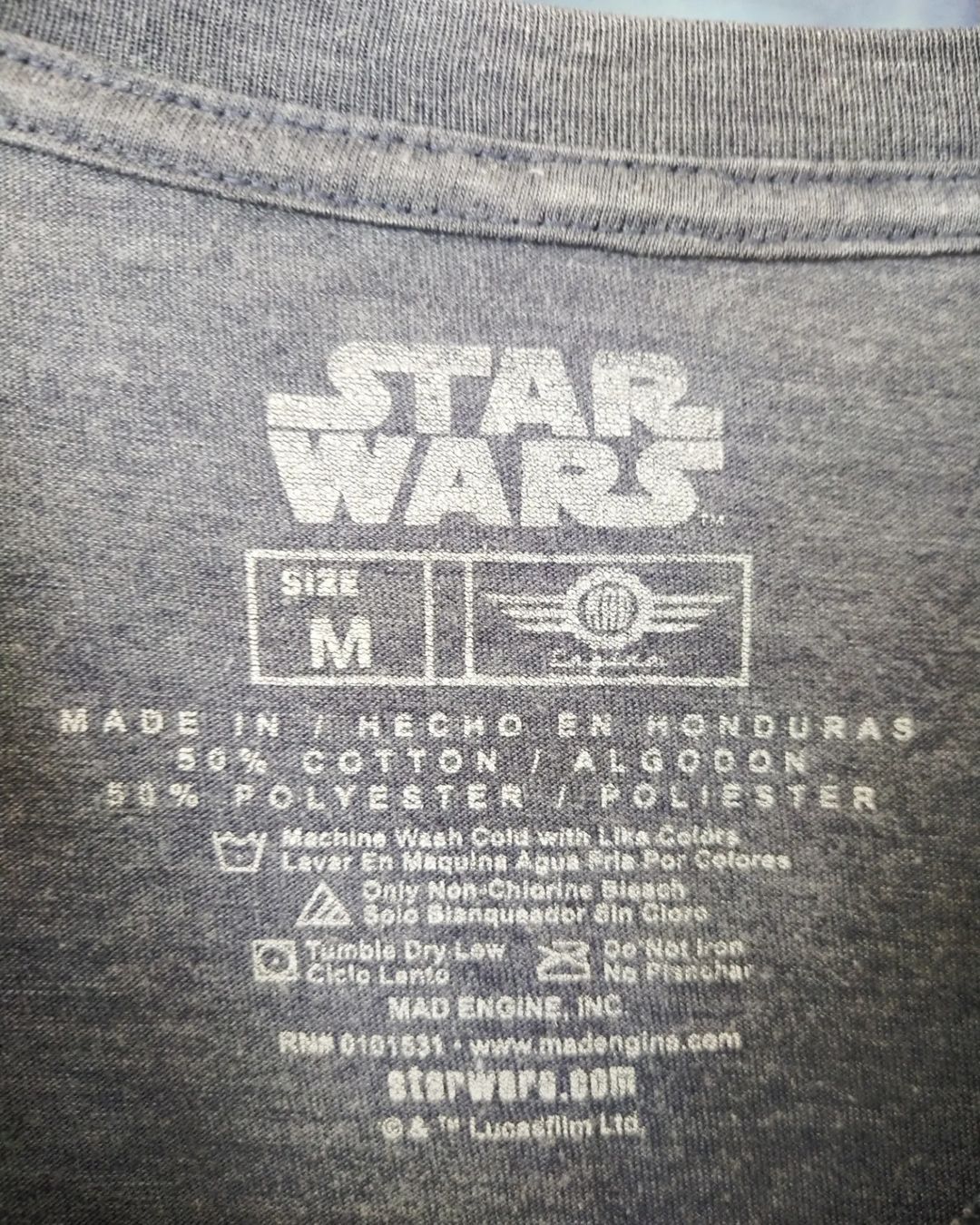 Mad Engine × Star Wars Star Wars x Mad Engine Grey Art Official Movie Tees Size US M / EU 48-50 / 2 - 3 Thumbnail