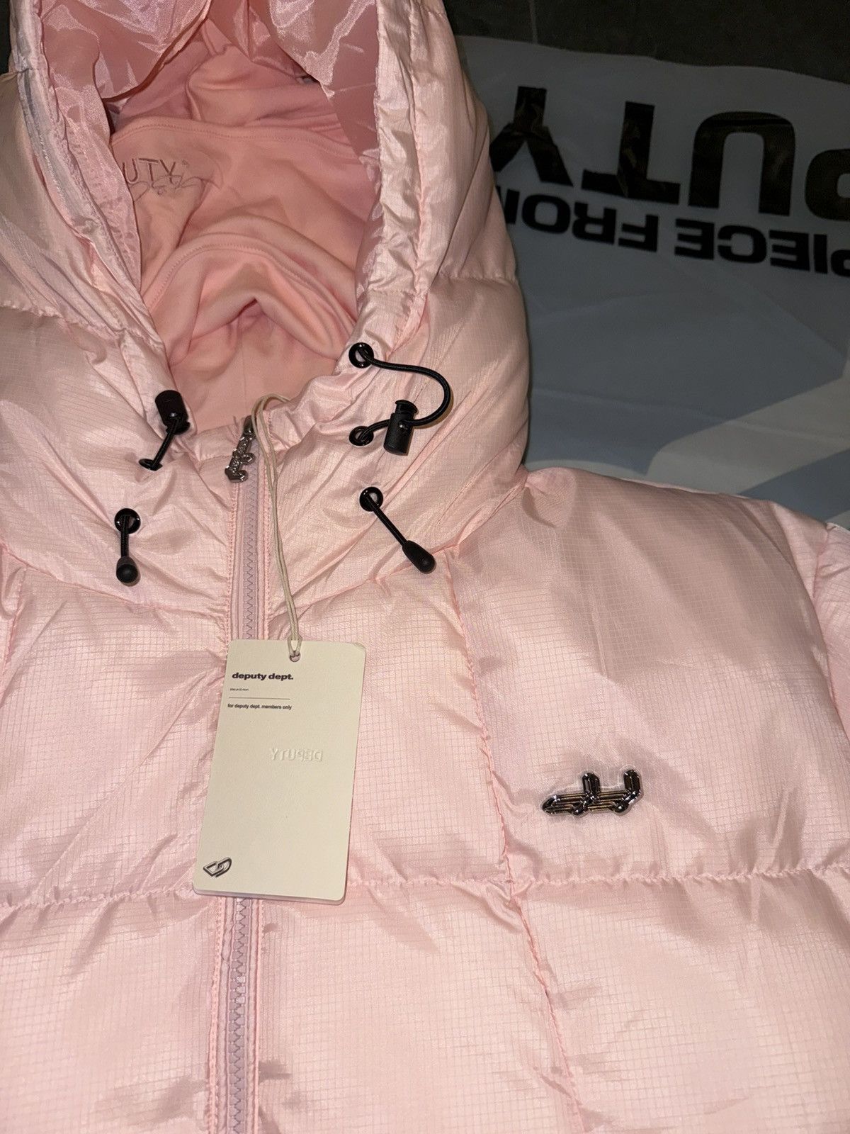 Other Deputy Department Puffer Jacket – Pink – Größe M Size US M / EU 48-50 / 2 - 2 Thumbnail