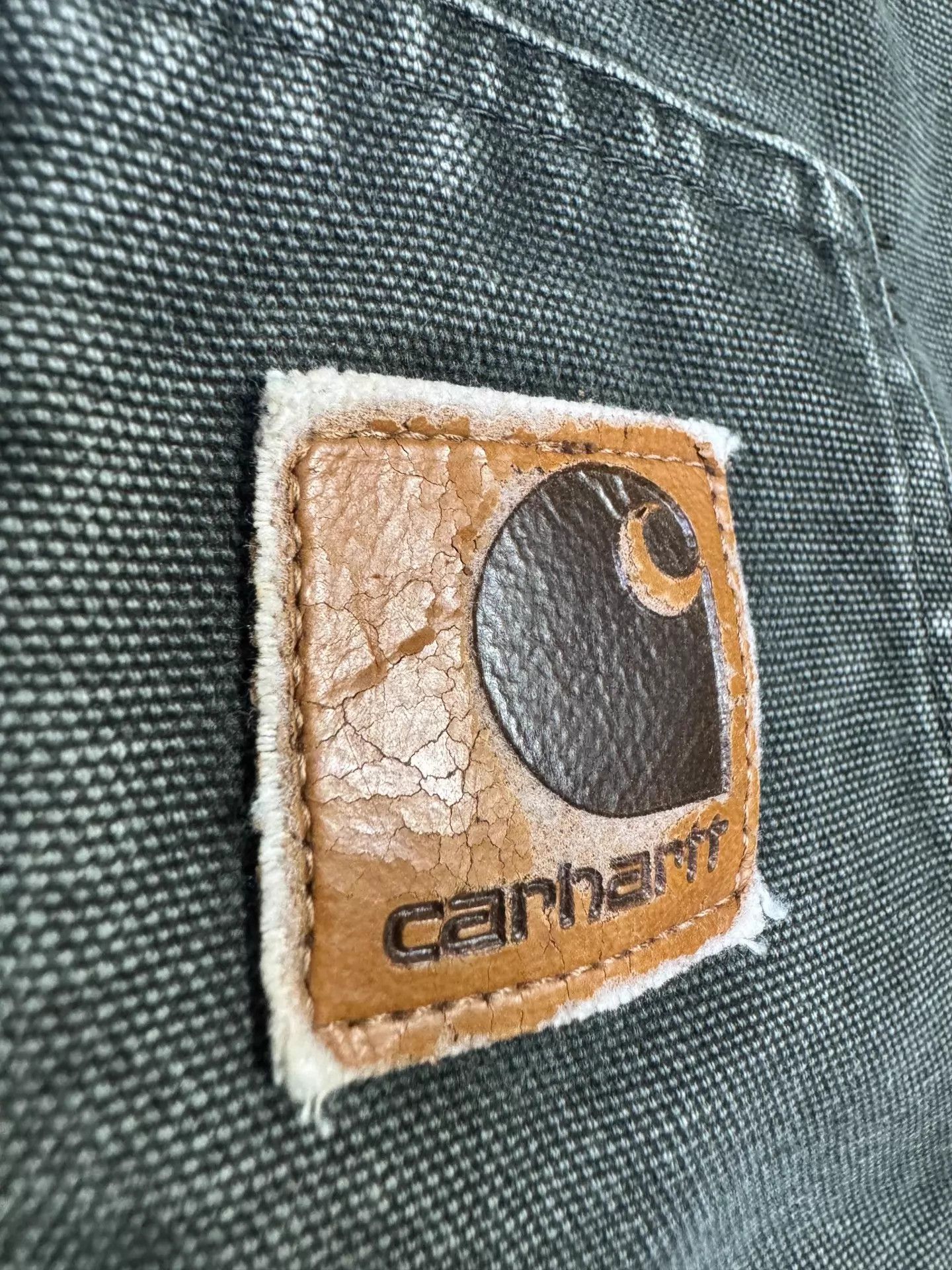 Carhartt Carhartt Vintage J68 Moss Green XL Hooded Work Jacket Size US XL / EU 56 / 4 - 7 Thumbnail
