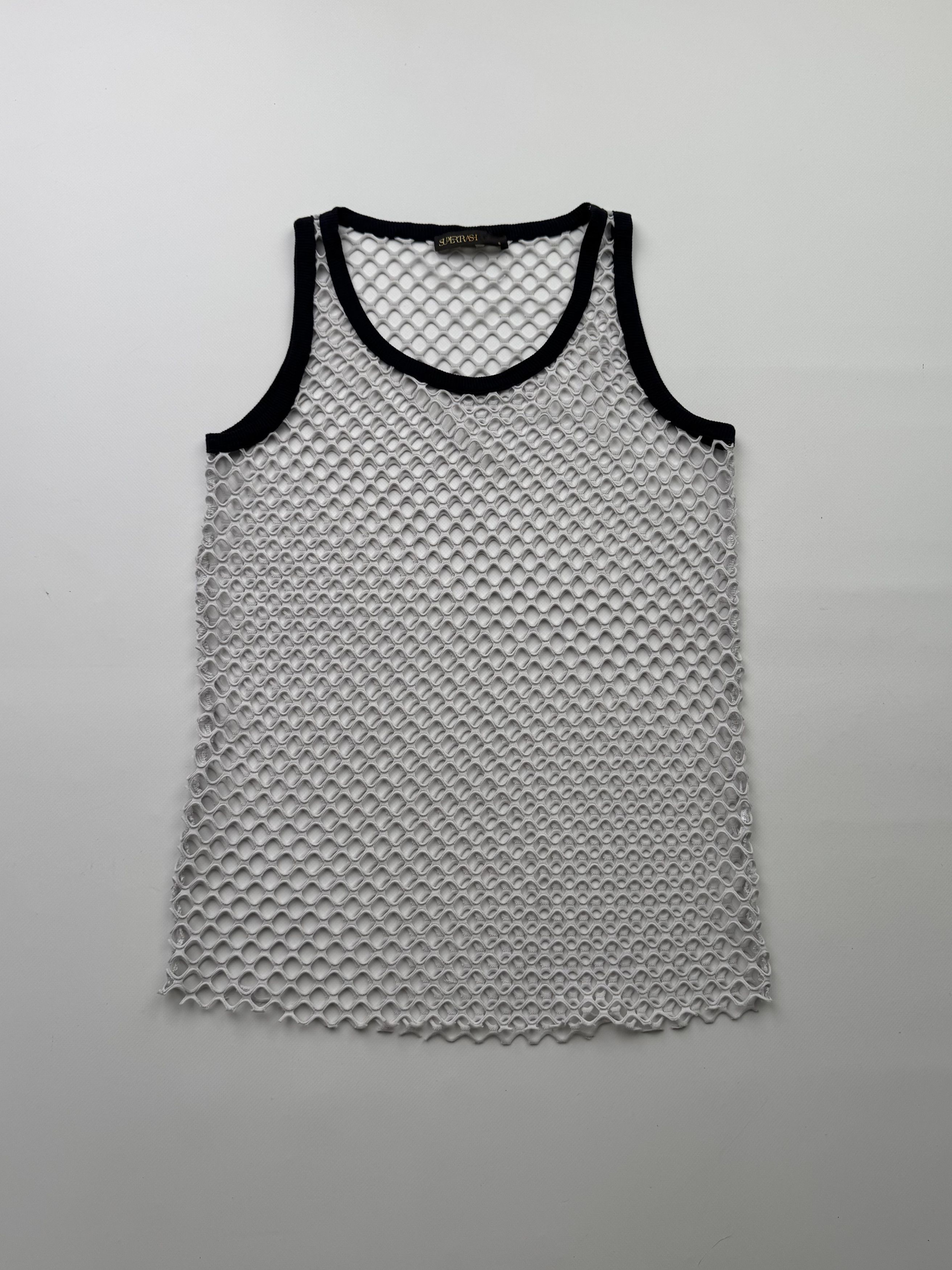 If Six Was Nine Vintage Mesh Tank Top B644(V465)E2 Size US S / EU 44-46 / 1 - 1 Thumbnail
