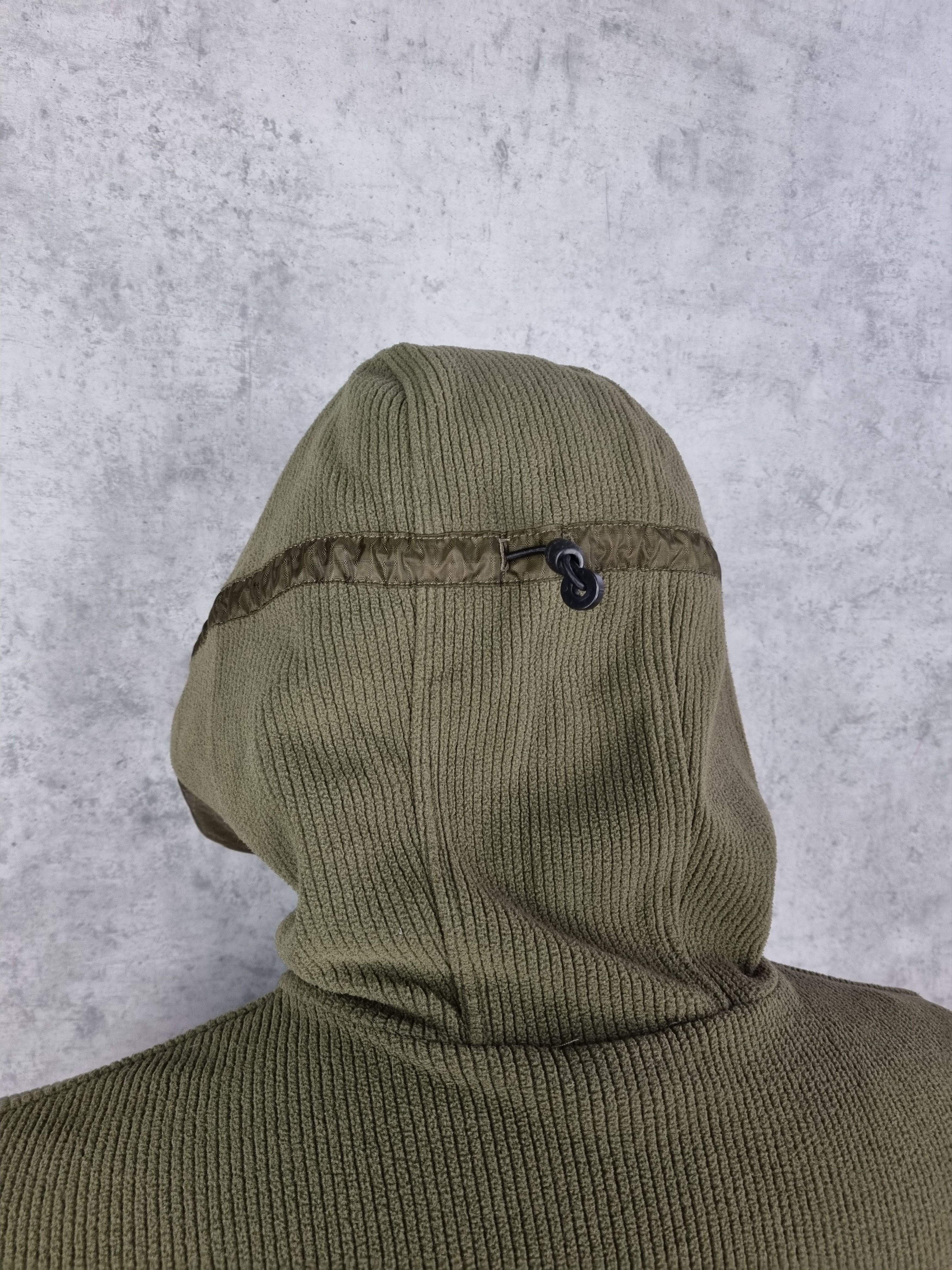 Nike × Vintage Vintage NIKE Small Swoosh Fleece Hoodie Travis Scott style Size US L / EU 52-54 / 3 - 12 Thumbnail