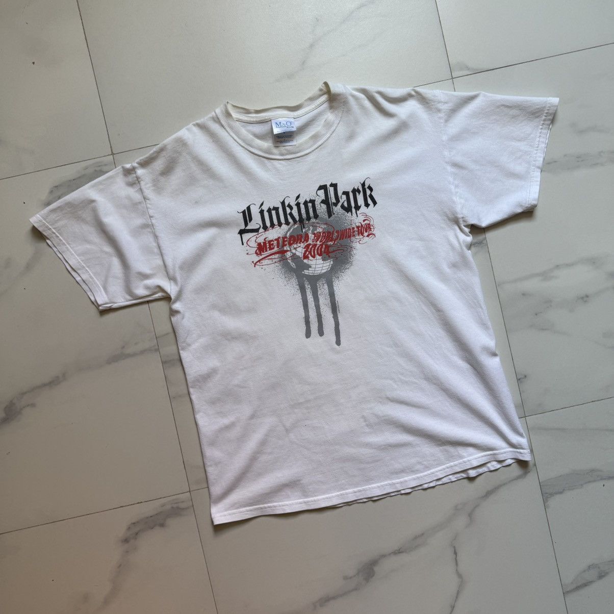Vintage Linkin Park Meteora Worldwide Tour 2004 T-Shirt