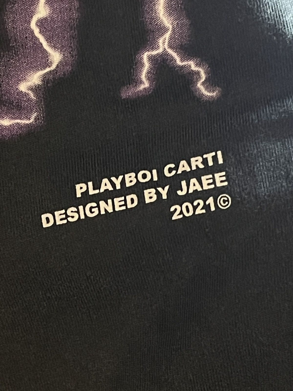 JAEE JAEE x Playboy Carti 2021 Tee OVERSIZED S Size US L / EU 52-54 / 3 - 3 Thumbnail