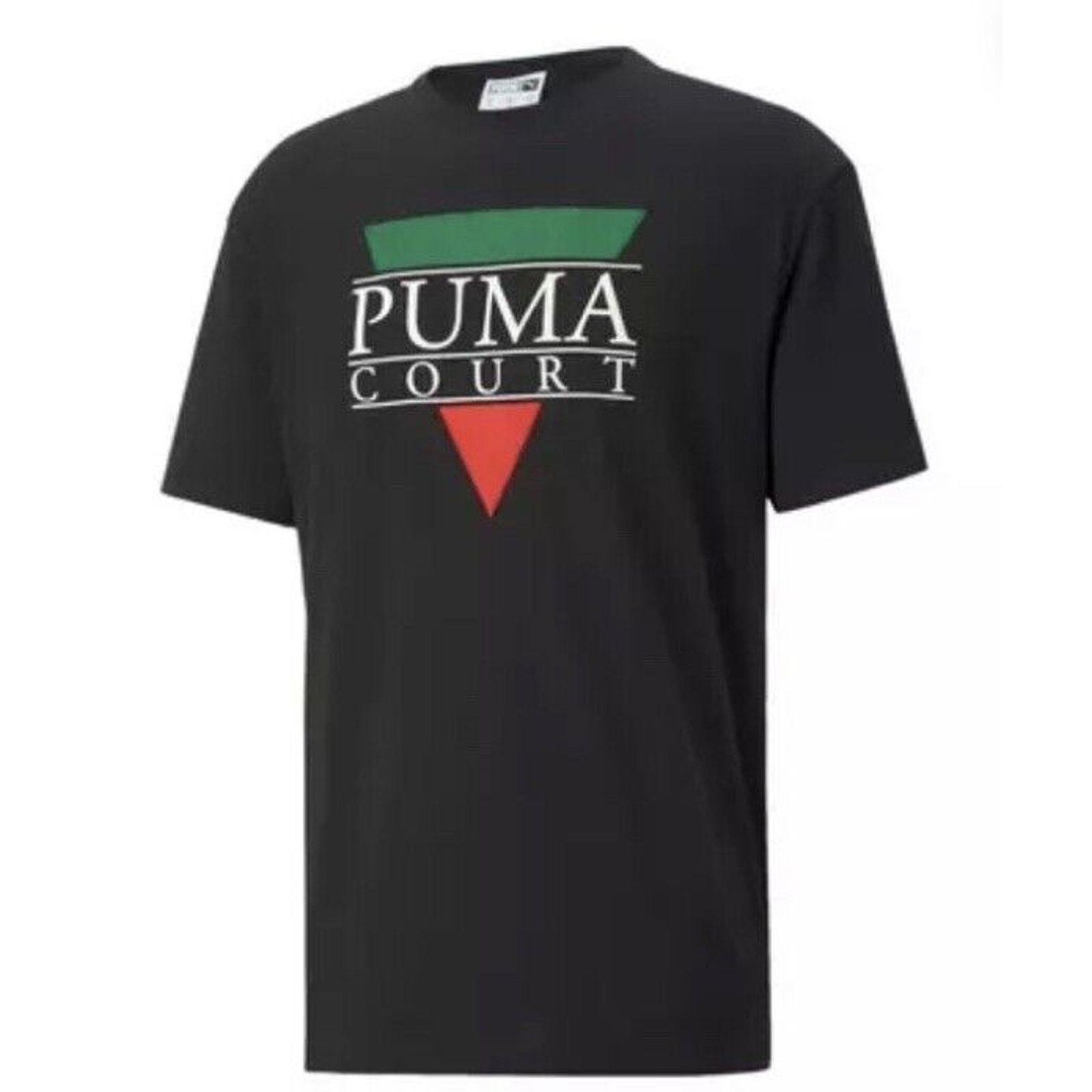 Puma Puma Tennis Club Court Graphic tee t-shirt Rare Pint NWT $65 Size US M / EU 48-50 / 2 - 1 Thumbnail