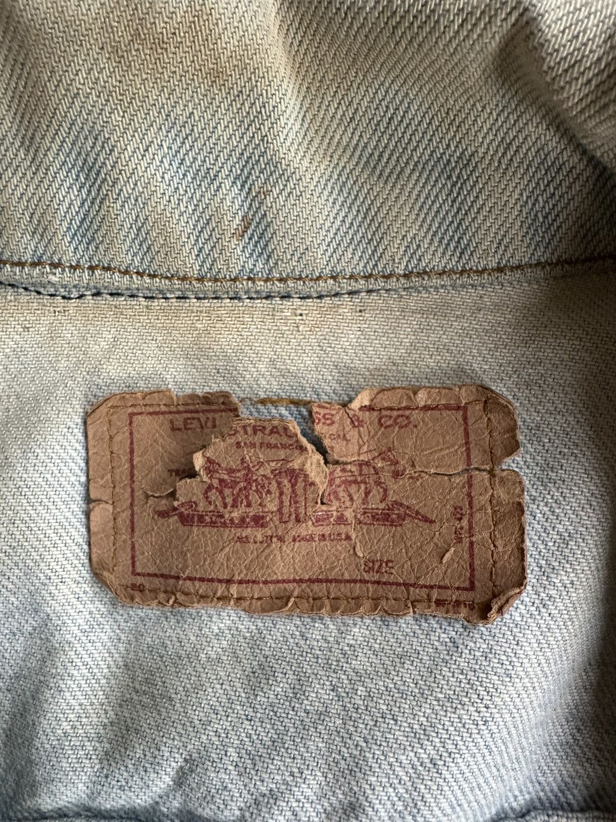 Levi's Denim Jacket x Levis x Vintage Size US M / EU 48-50 / 2 - 3 Thumbnail