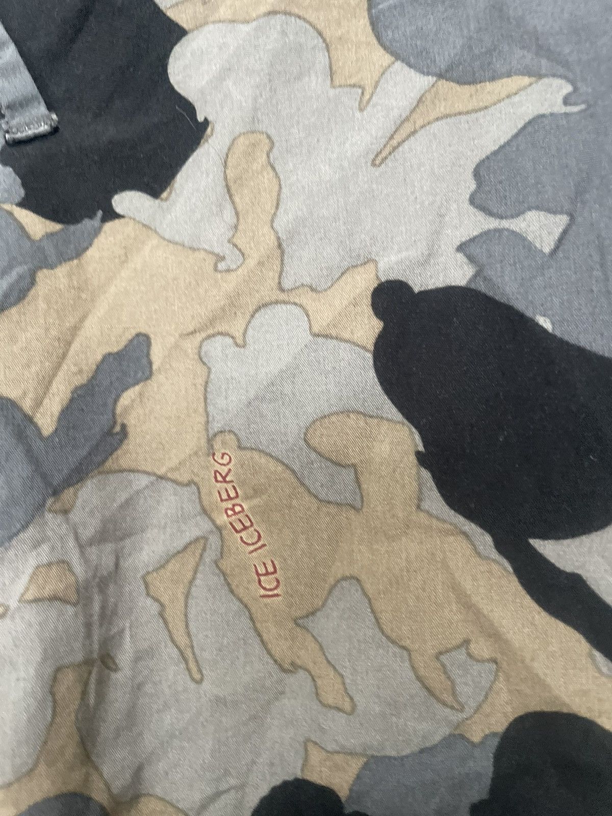 Iceberg × Peanuts Iceberg Snoopy Monogram Shirt Camo Logo Longsleeve Ice Size US XL / EU 56 / 4 - 18 Thumbnail