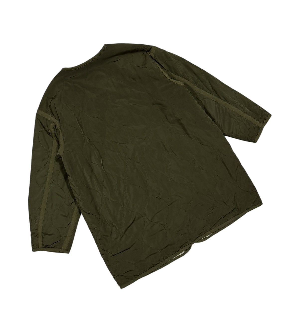 Beams Plus × Japanese Brand Vtg🔥Ray Beams Military Quilted Cardigan Reversible Sherpa Size US M / EU 48-50 / 2 - 15 Thumbnail