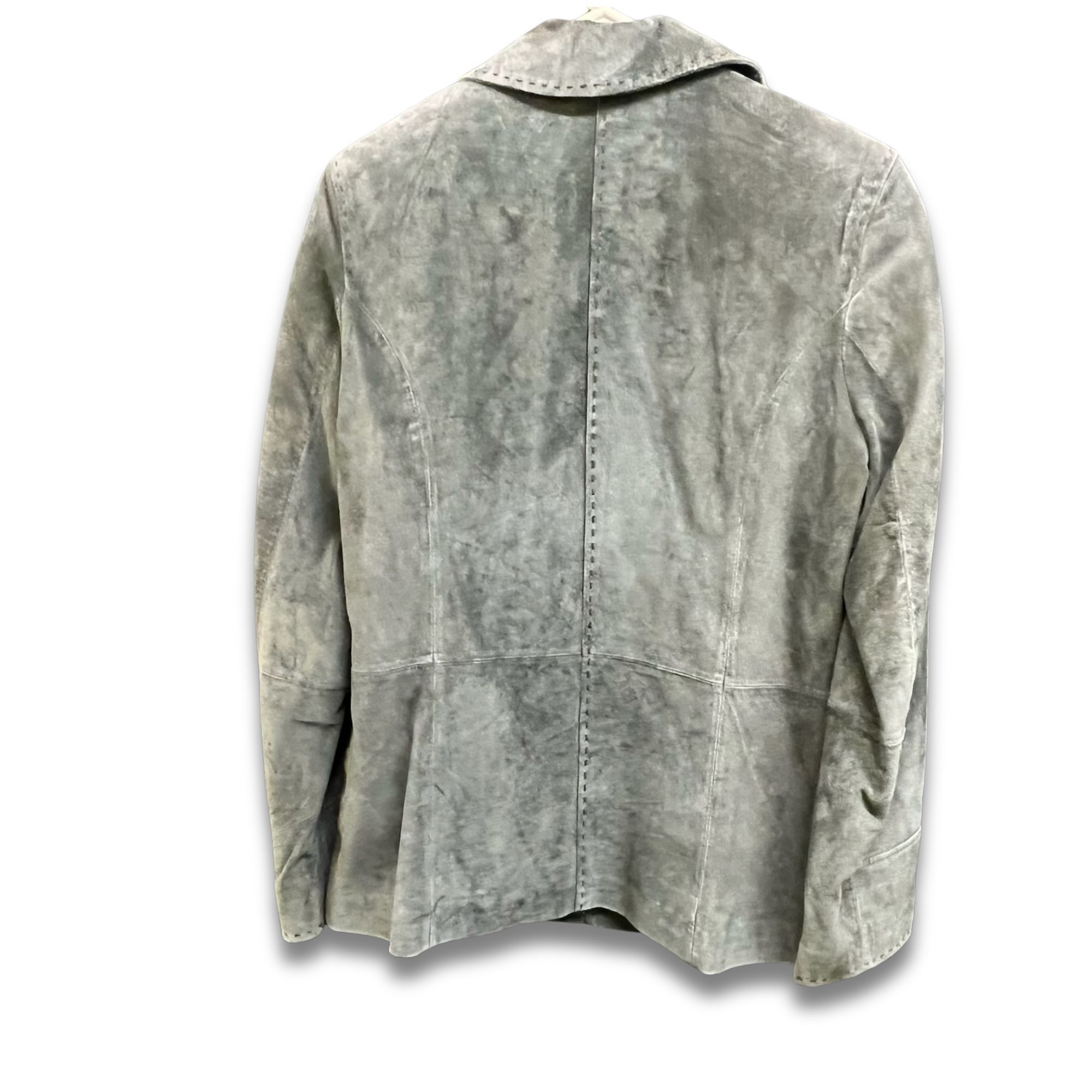 Other Bernardo Olive Green Washable Suede Full Zip Jacket Womens S Size US M / EU 48-50 / 2 - 3 Thumbnail