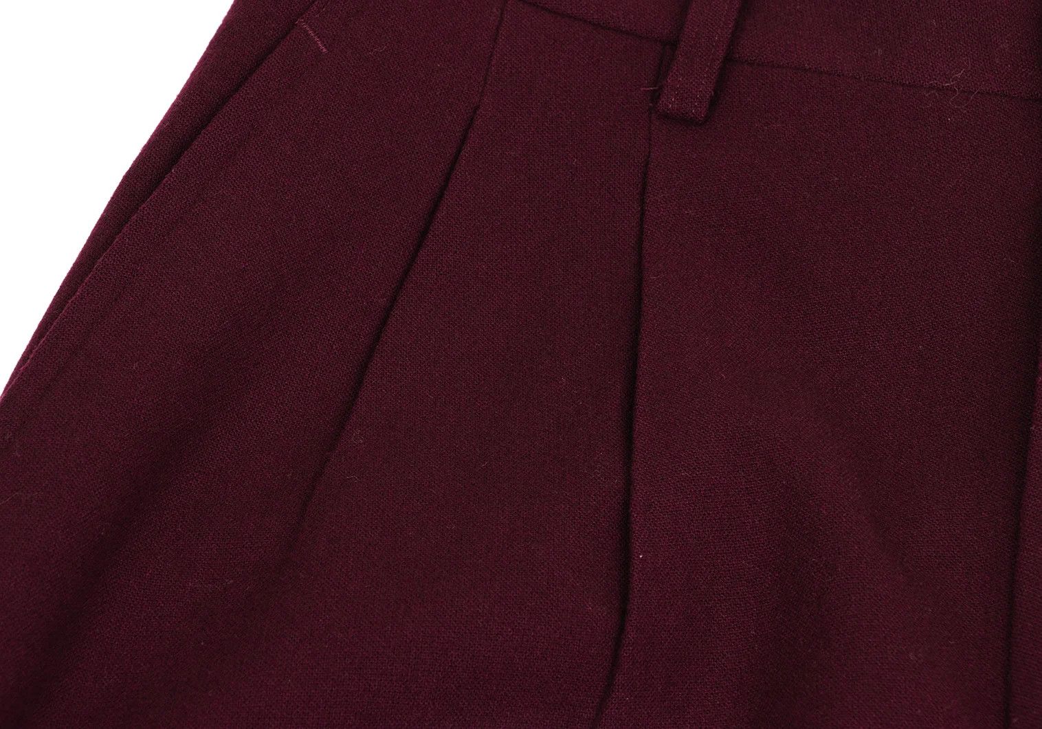 Yohji Yamamoto Yohji Yamamoto Wool Nylon Tuck Tapered Pants Size US 36 / EU 52 - 4 Thumbnail