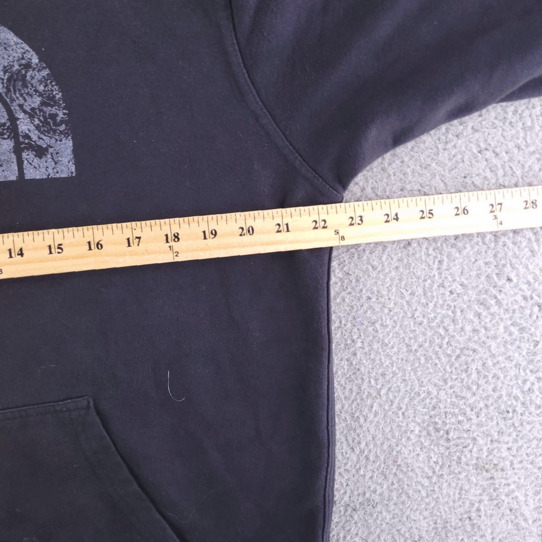 The North Face The North Face Hoodie Mens Medium Black Sweatshirt Graphic Distressed Size US M / EU 48-50 / 2 - 6 Thumbnail