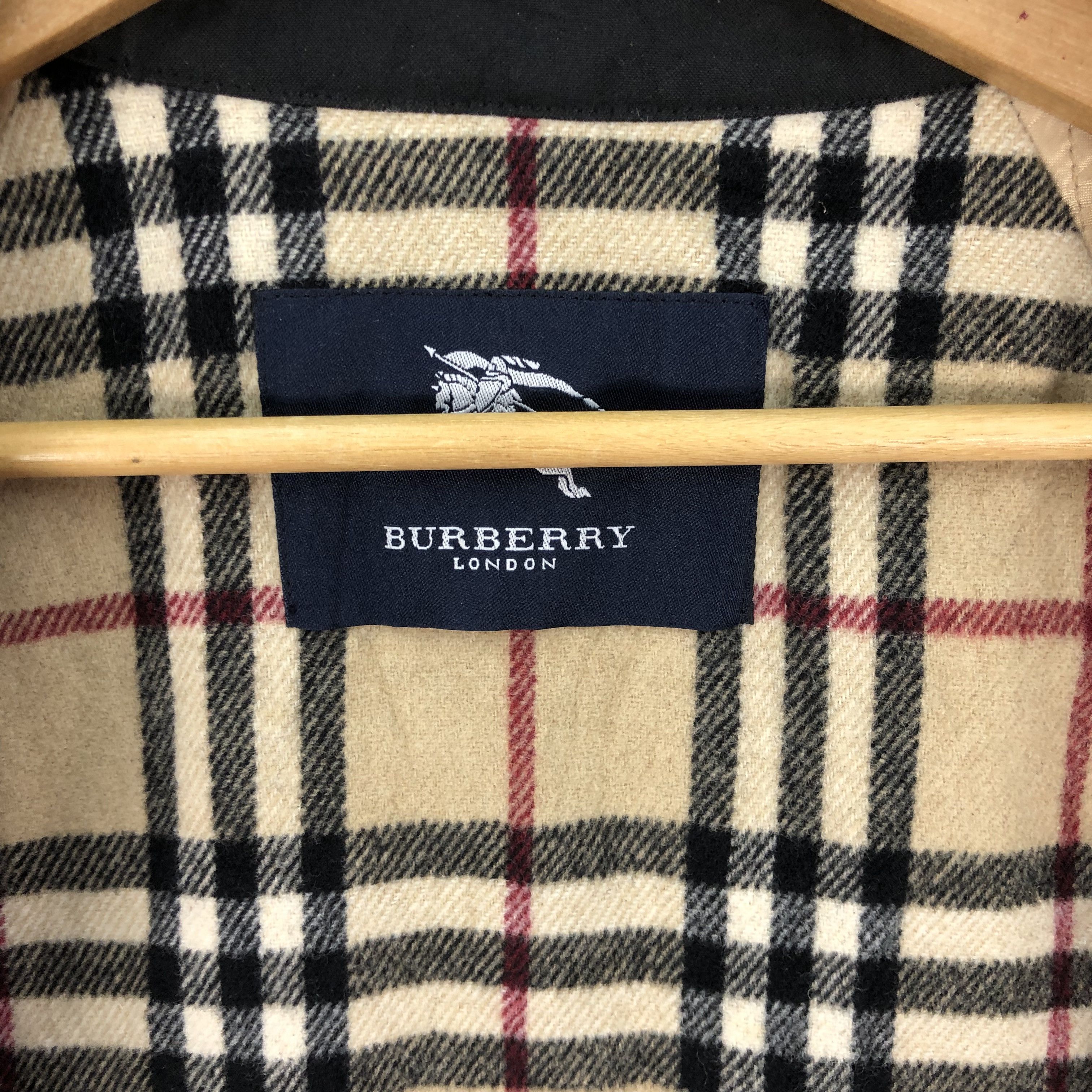 Burberry × Vintage Vintage Burberry Jacket Burberry's Checkered Chore Jacket Size US L / EU 52-54 / 3 - 5 Thumbnail