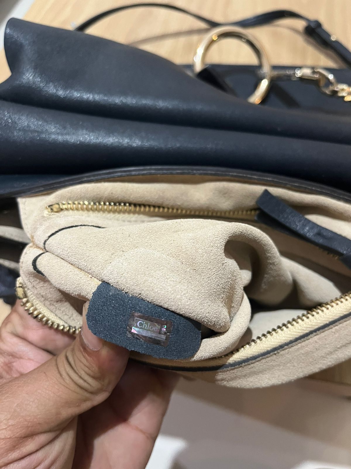 Chloe chloe faye medium shoulder bag blue original like new Size ONE SIZE - 5 Thumbnail