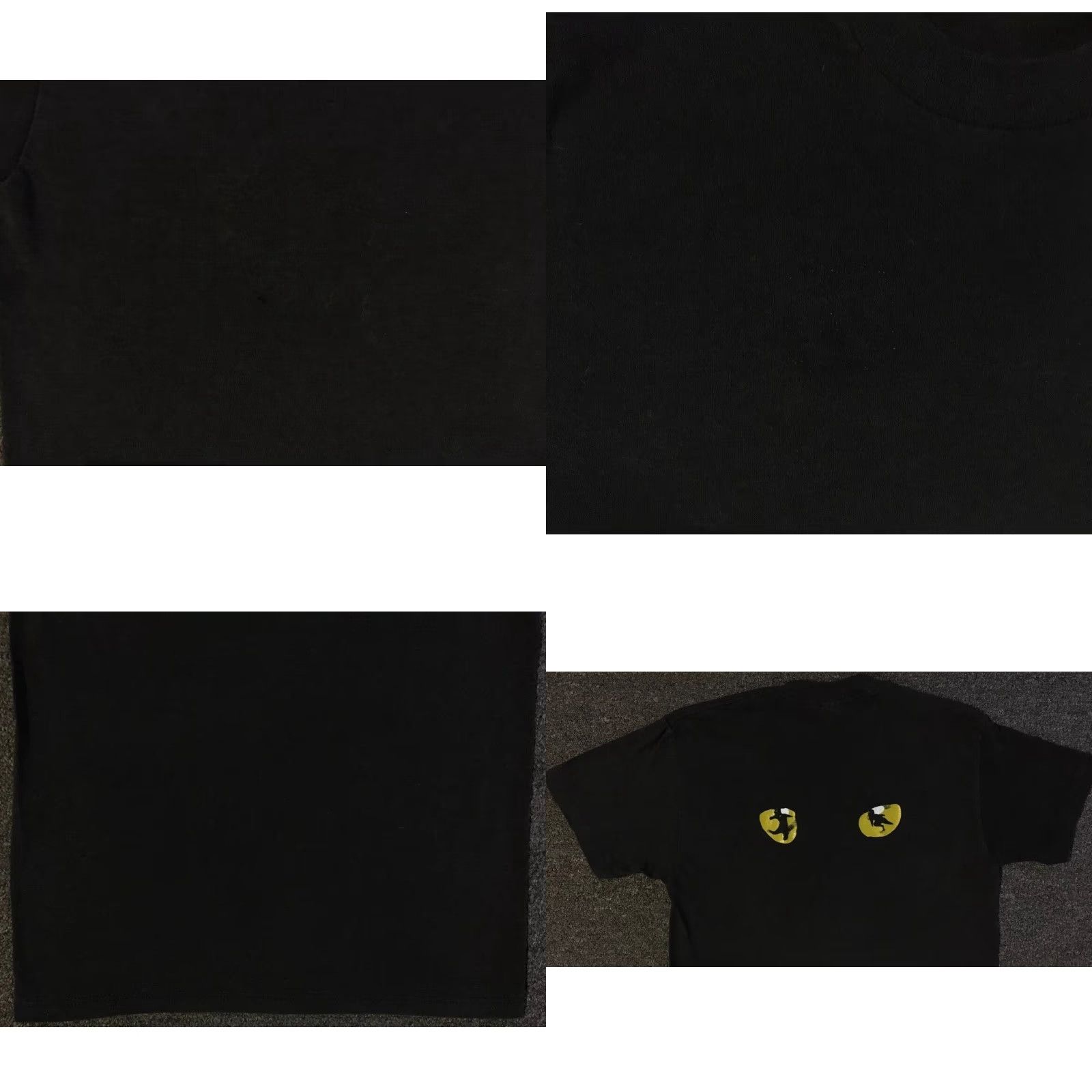 Vintage VINTAGE Cats Musical 80s Shirt Broadway S Black Short Sleeve Men Rock Grunge Acting Jane Broadway 80s USA Singer Actress | Single Stitch Shirt Mens S Size US S / EU 44-46 / 1 - 8 Thumbnail