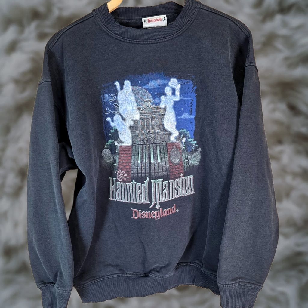 Vintage Vintage 50s 60s Black Flock Print Sweatshirt XL | Grailed