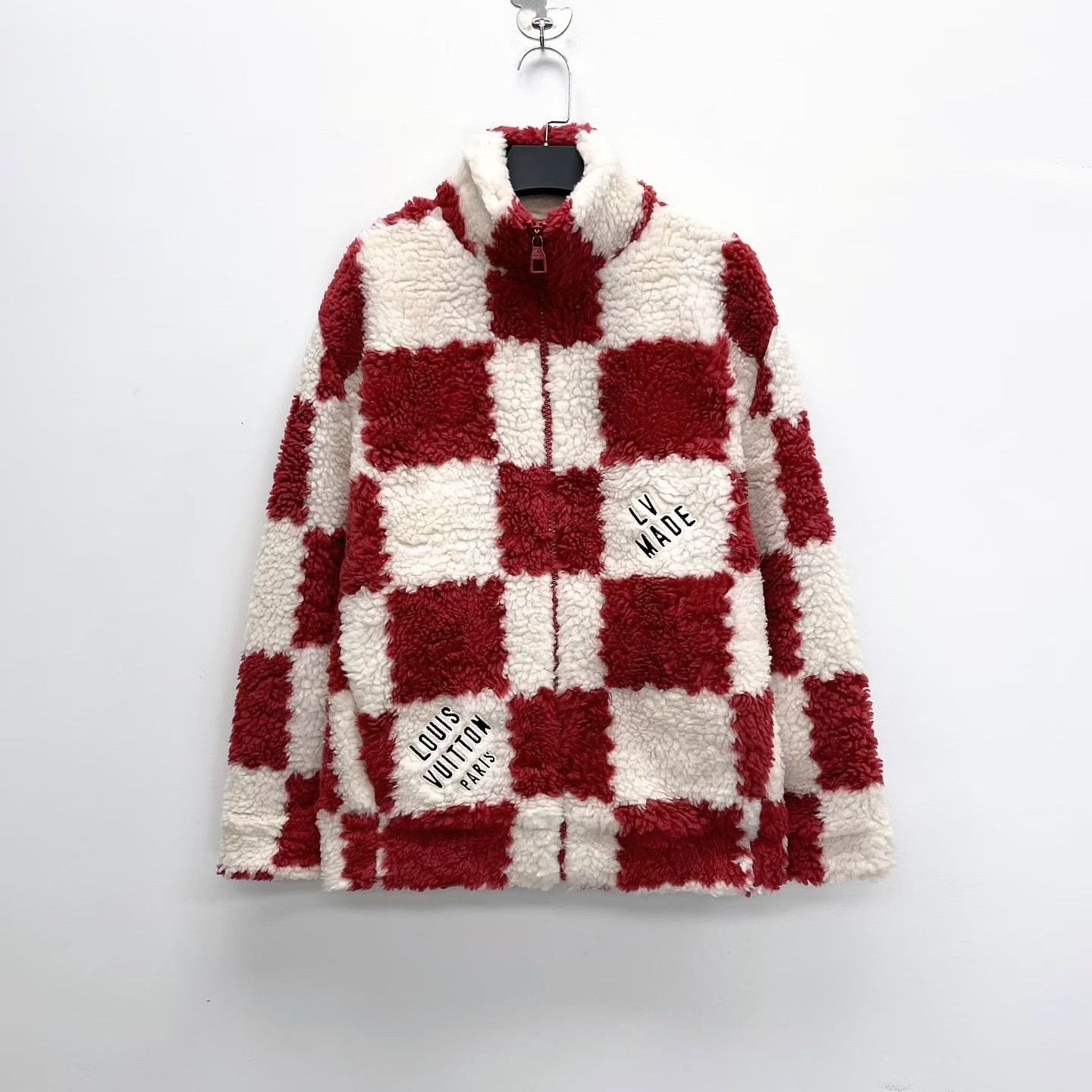 Louis Vuitton Louis Vuitton x Nigo Damier Fleece Zip Jacket M Size US M / EU 48-50 / 2 - 1 Thumbnail