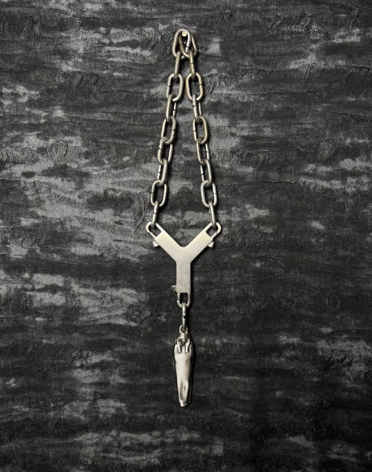 Rick Owens Rick Owens silver Cerberus Chain | Grailed