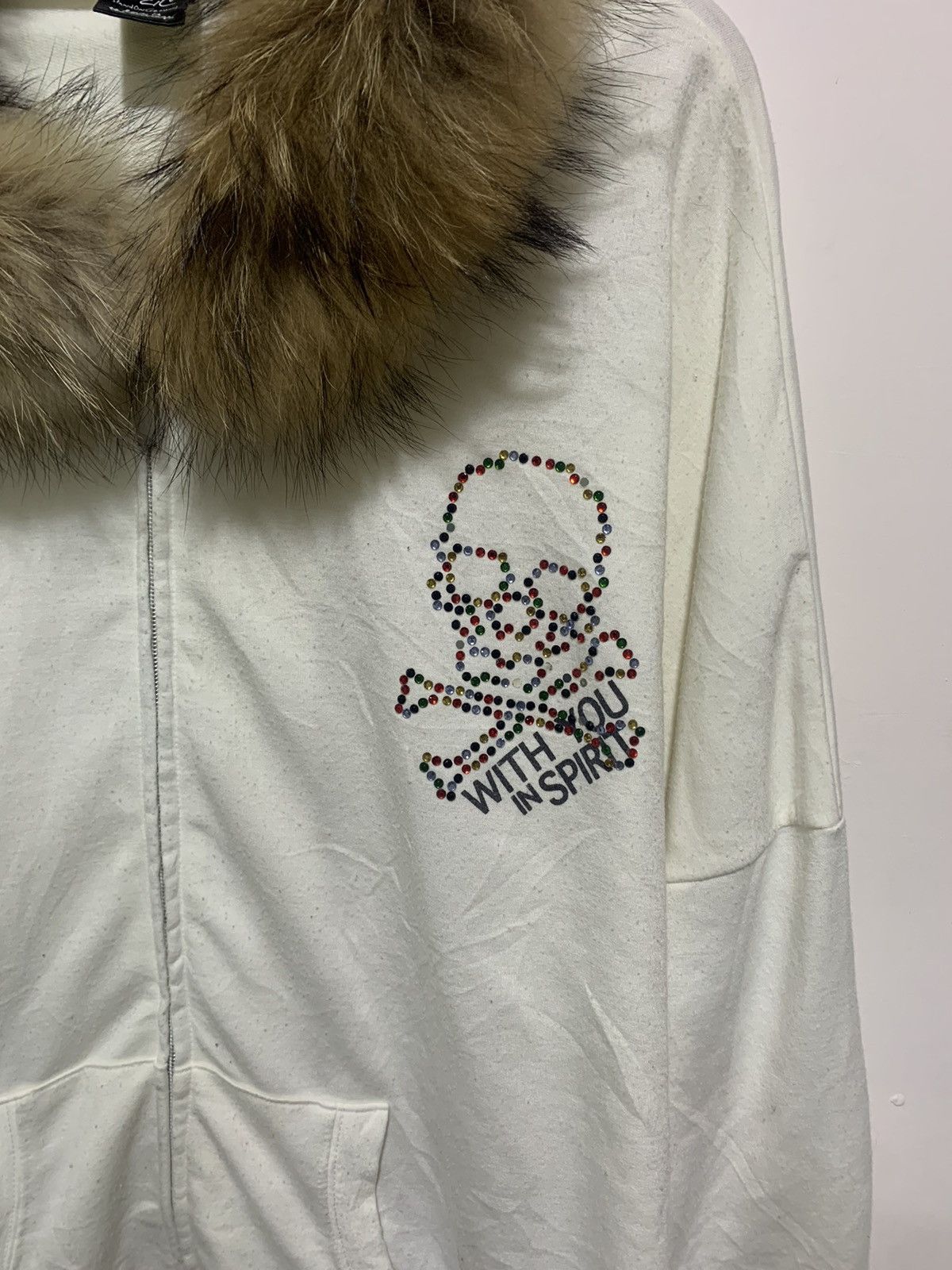 If Six Was Nine 🖤BLACFRIDAY🖤Luxury Izic fur hoodie skull studded lgb ifsix Size US M / EU 48-50 / 2 - 5 Thumbnail