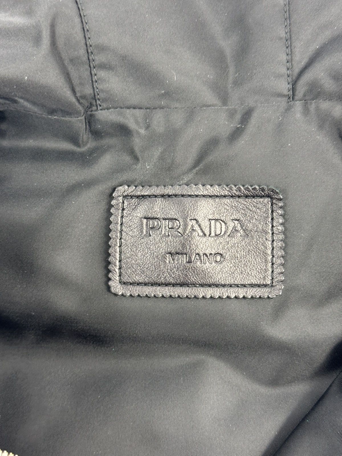 Prada 2 IN 1 SHEARLING /SUEDE AND REMOVABLE GILET CABAN COAT Size US XL / EU 56 / 4 - 23 Thumbnail