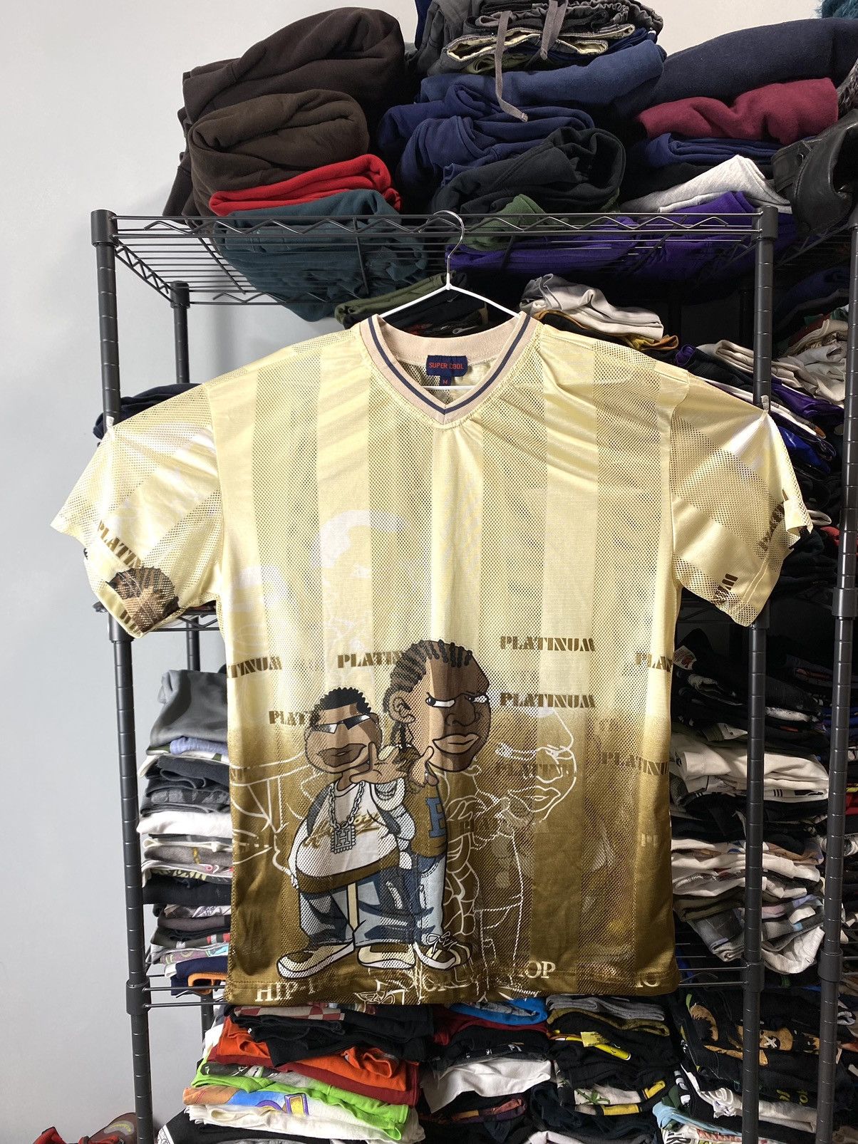 Rap Tees 90’s Vintage Rap T Shirt Hip Hop Graffiti Graphic Y2K Size US M / EU 48-50 / 2 - 1 Thumbnail