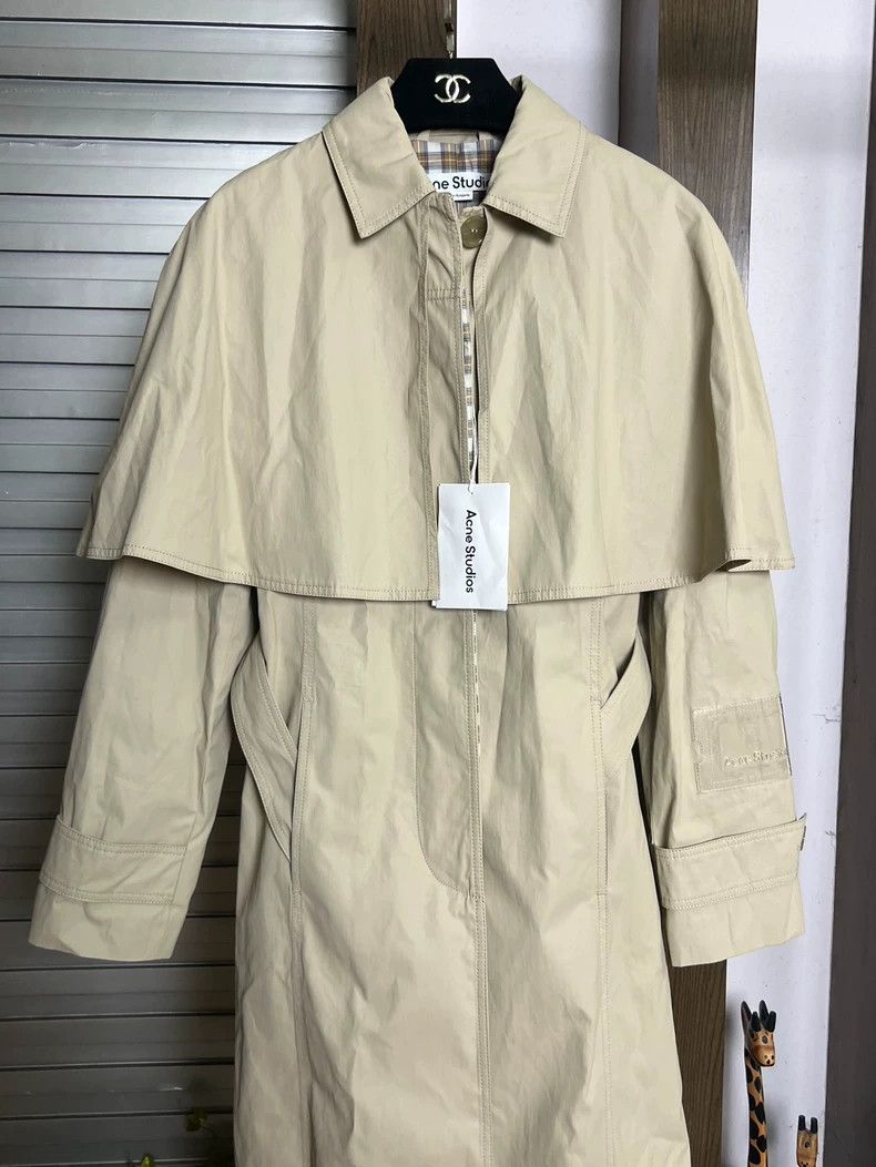 Acne Studios acne studios size:34 Fake two long trench coats 2504-Nexta Size US XS / EU 42 / 0 - 4 Thumbnail