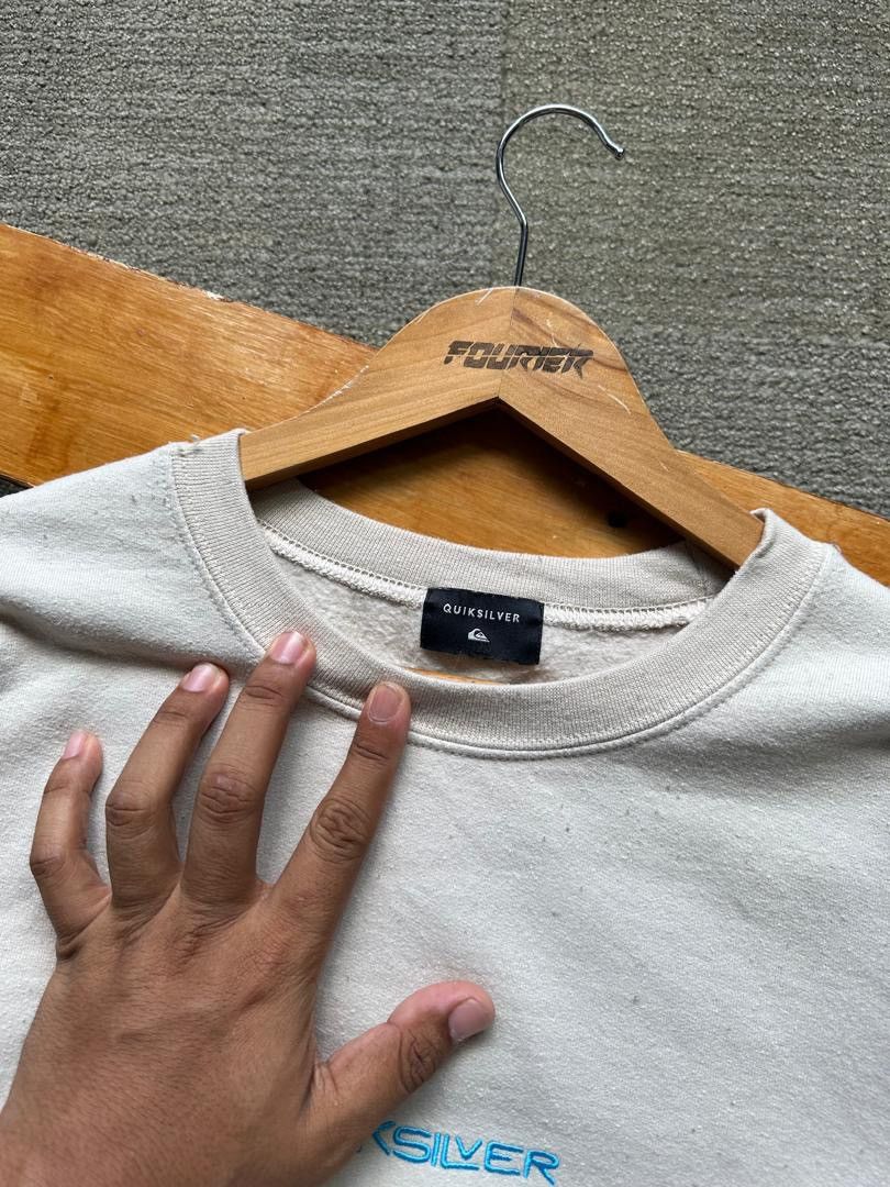 Quicksilver × Quiksilver QUICKSILVER CENTER SWEATSHIRT Size US L / EU 52-54 / 3 - 3 Thumbnail