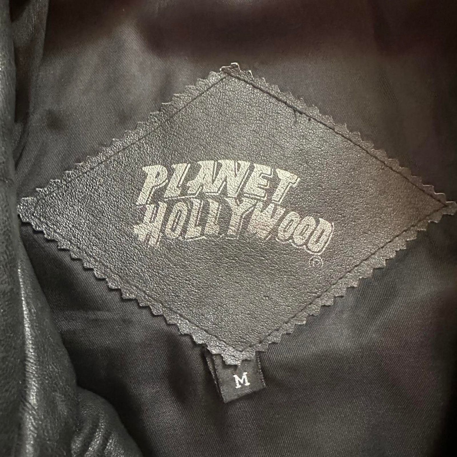 Harley Davidson × Planet Hollywood × Vintage Planet Hollywood Harley Davidson Leather Coat Myrtle Beach M Size M / US 6-8 / IT 42-44 - 4 Thumbnail