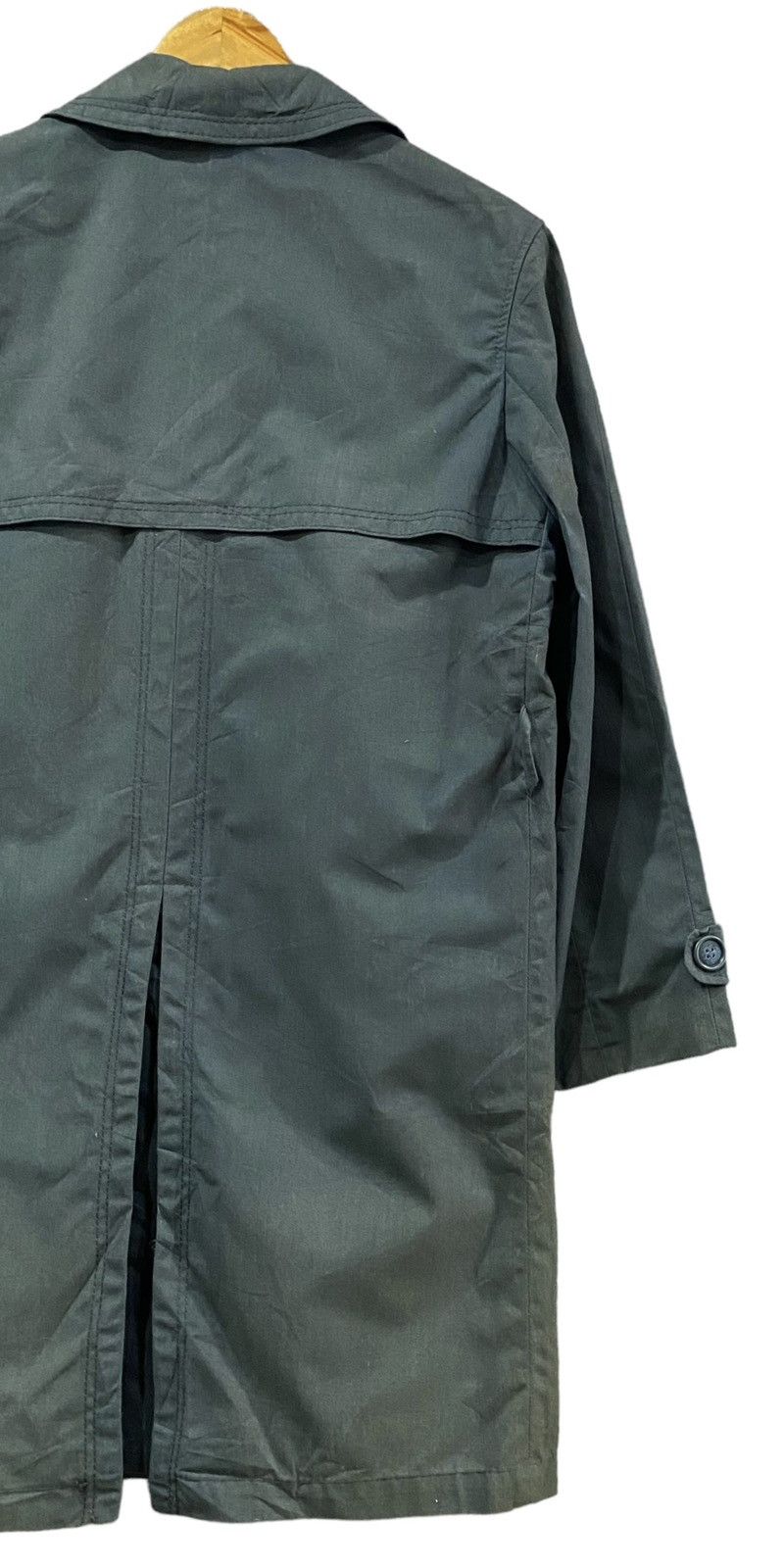 Vintage Vintage OMEX Made In Poland Trench Coat (L) Size US L / EU 52-54 / 3 - 6 Thumbnail