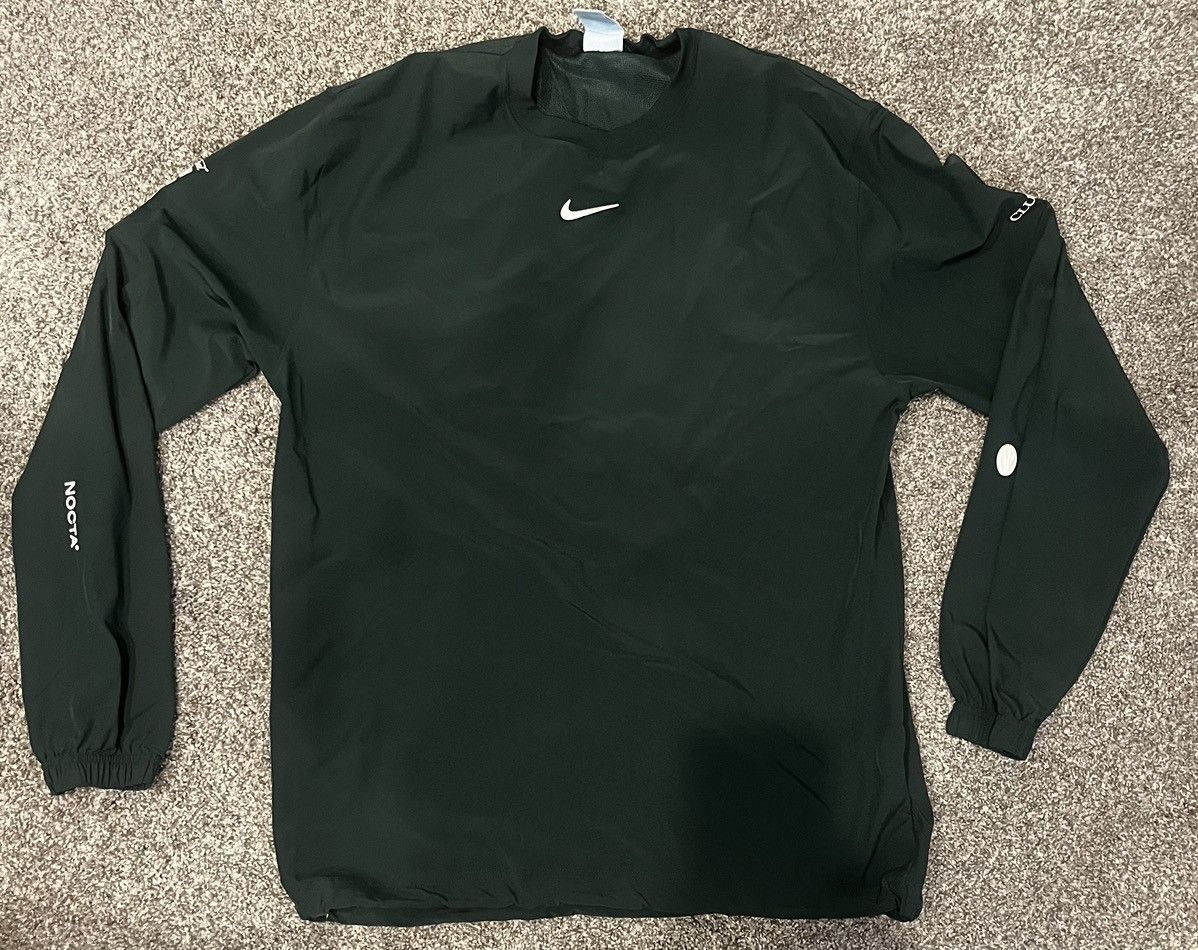 image of Drake Nocta Golf Crewneck Top in Green, Men's (Size Medium)