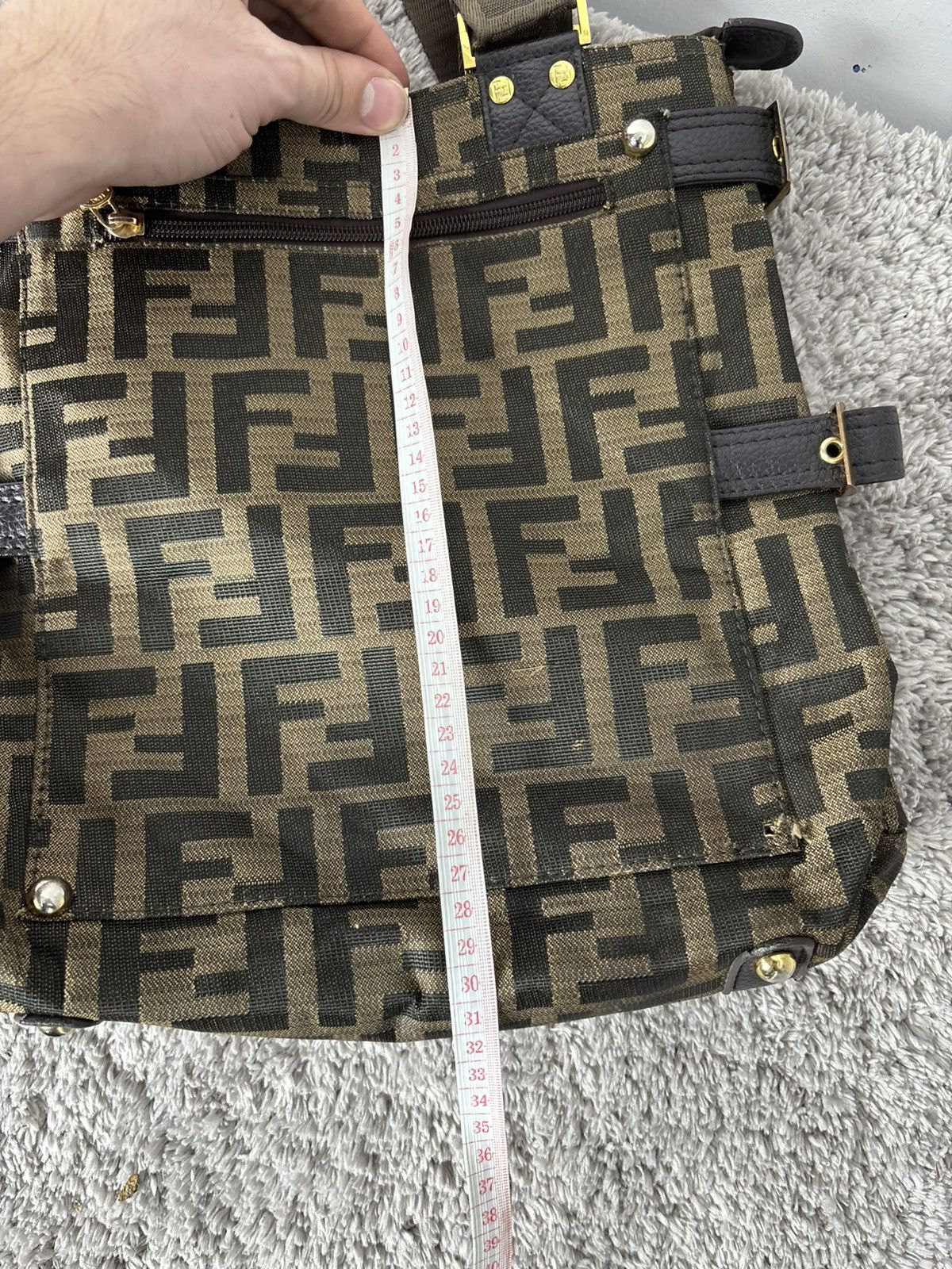 Fendi Fendi Hand Bag Zucca Monogram Vintage Very rare ❤️‍🔥 Size ONE SIZE - 23 Thumbnail