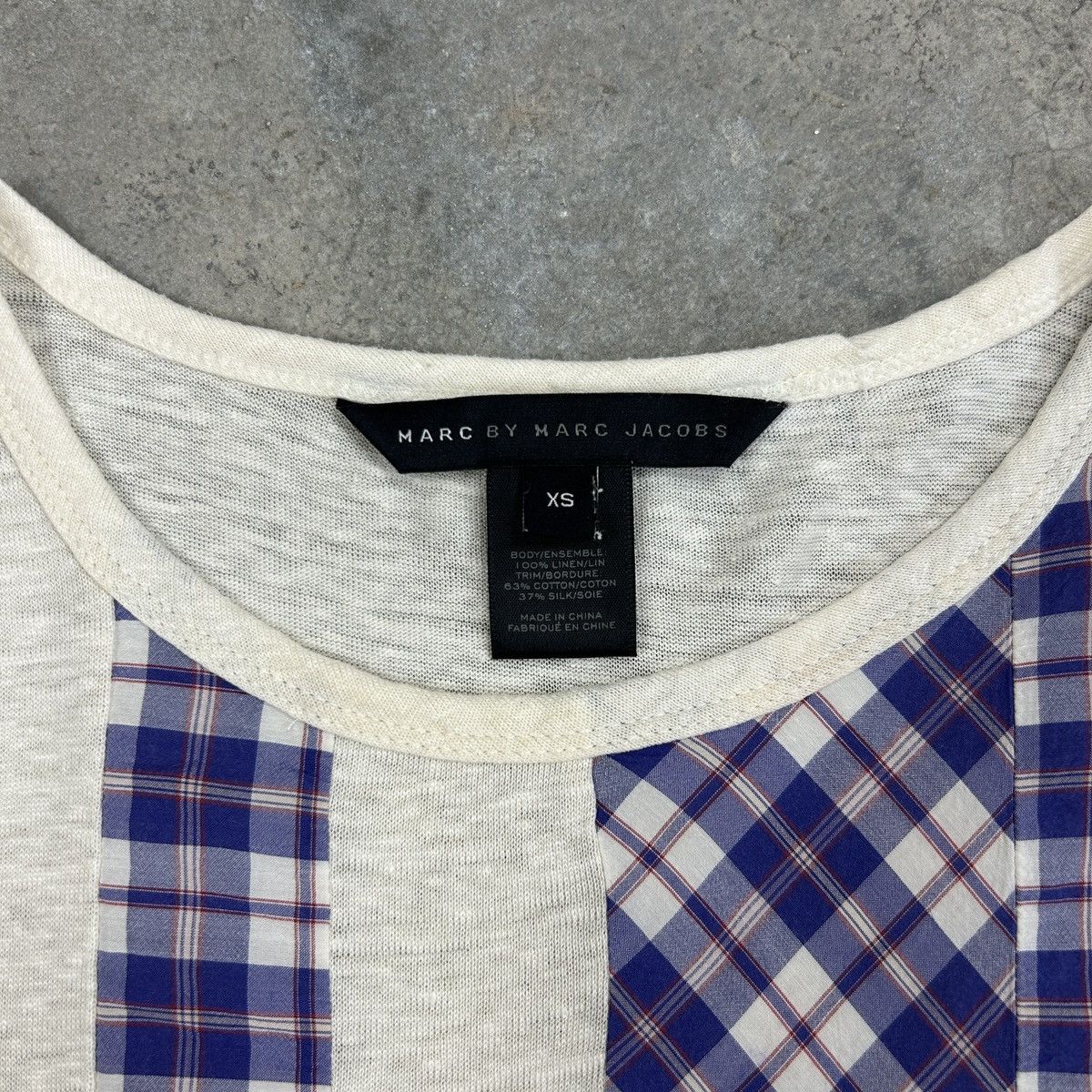 Marc Jacobs × Marc by Marc Jacobs Marc by Marc Jacobs - Patched Top Size XS / US 0-2 / IT 36-38 - 4 Thumbnail