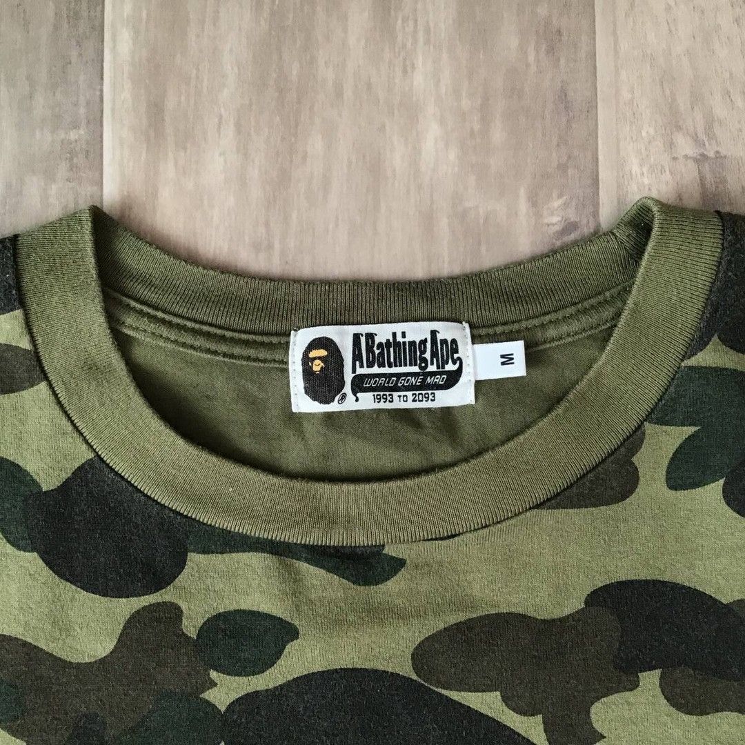 Bape BAPE 1st Camo Green Relaxed Fit T-Shirt a bathing ape Size US M / EU 48-50 / 2 - 6 Thumbnail