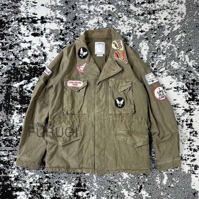 Visvim Achse Patches Jacketメンズ - Gジャン/デニムジャケット