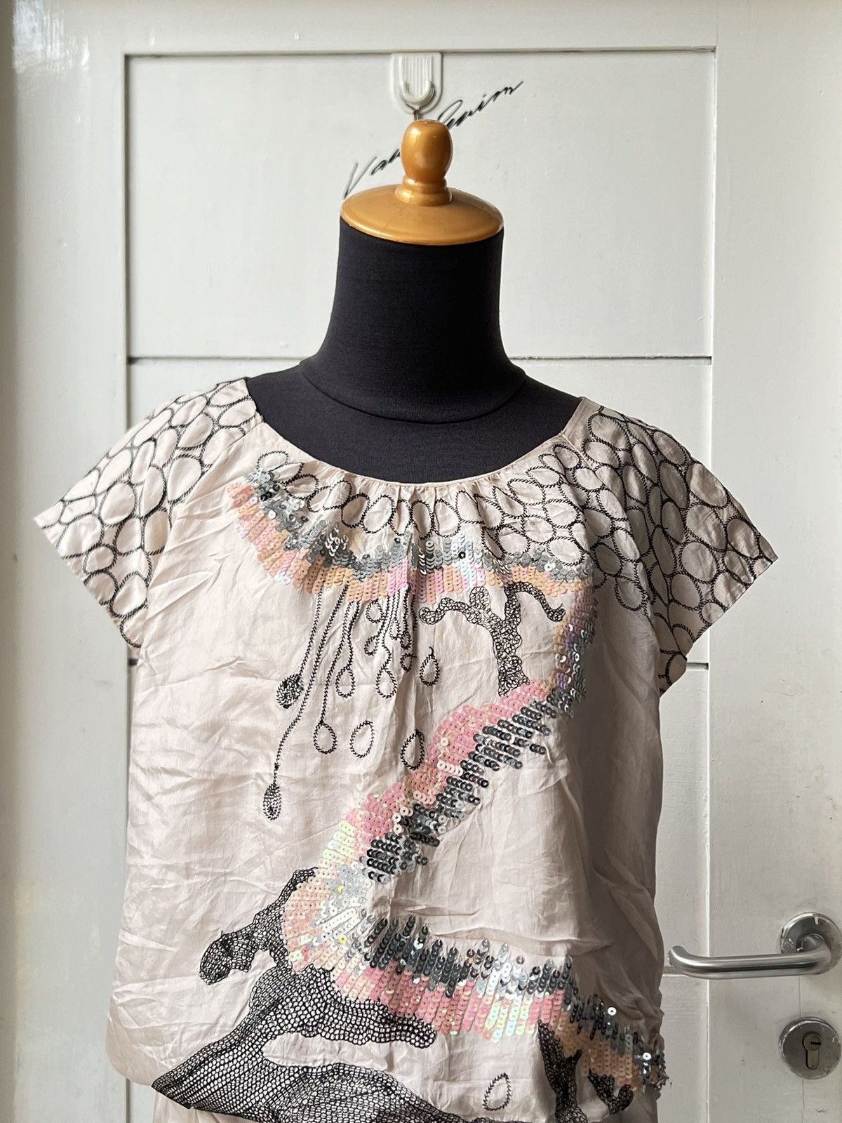 Tsumori Chisato TSUMORI CHISATO Midi Dress Size XS / US 0-2 / IT 36-38 - 14 Thumbnail