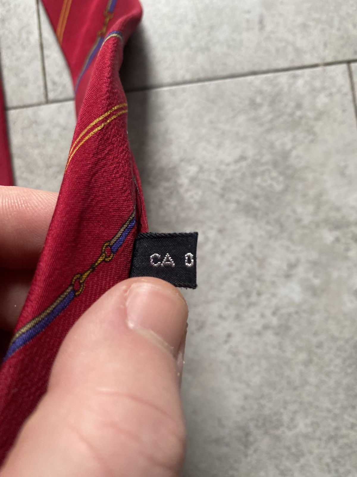 Celine Vintage Celine Tie 100% Silk like YSL Size ONE SIZE - 10 Thumbnail