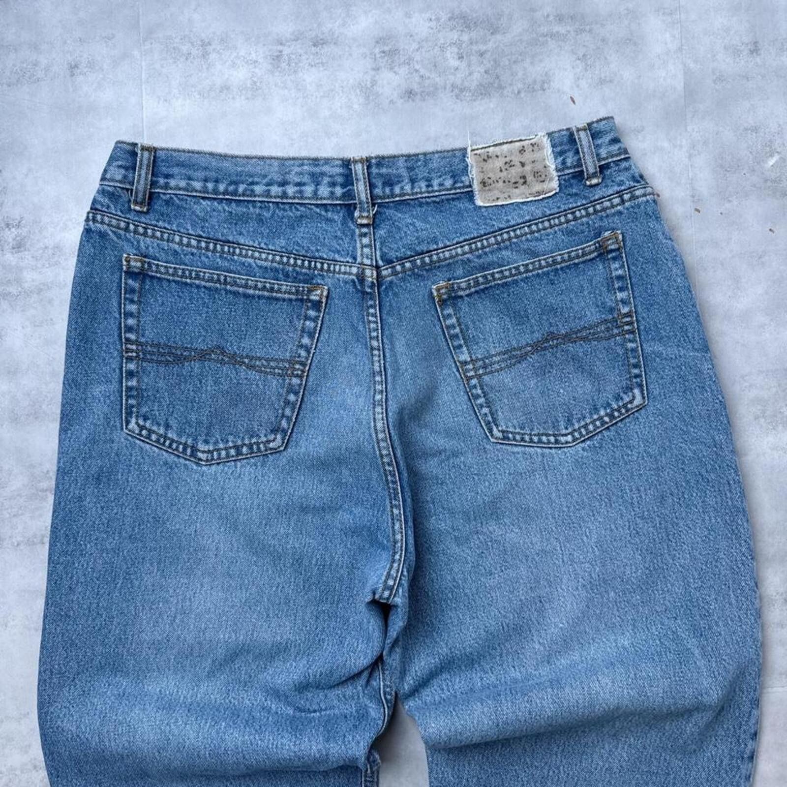 Bugle Boy Y2K Bugle Boy blue denim Baggy 00s jeans Size US 36 / EU 52 - 6 Thumbnail