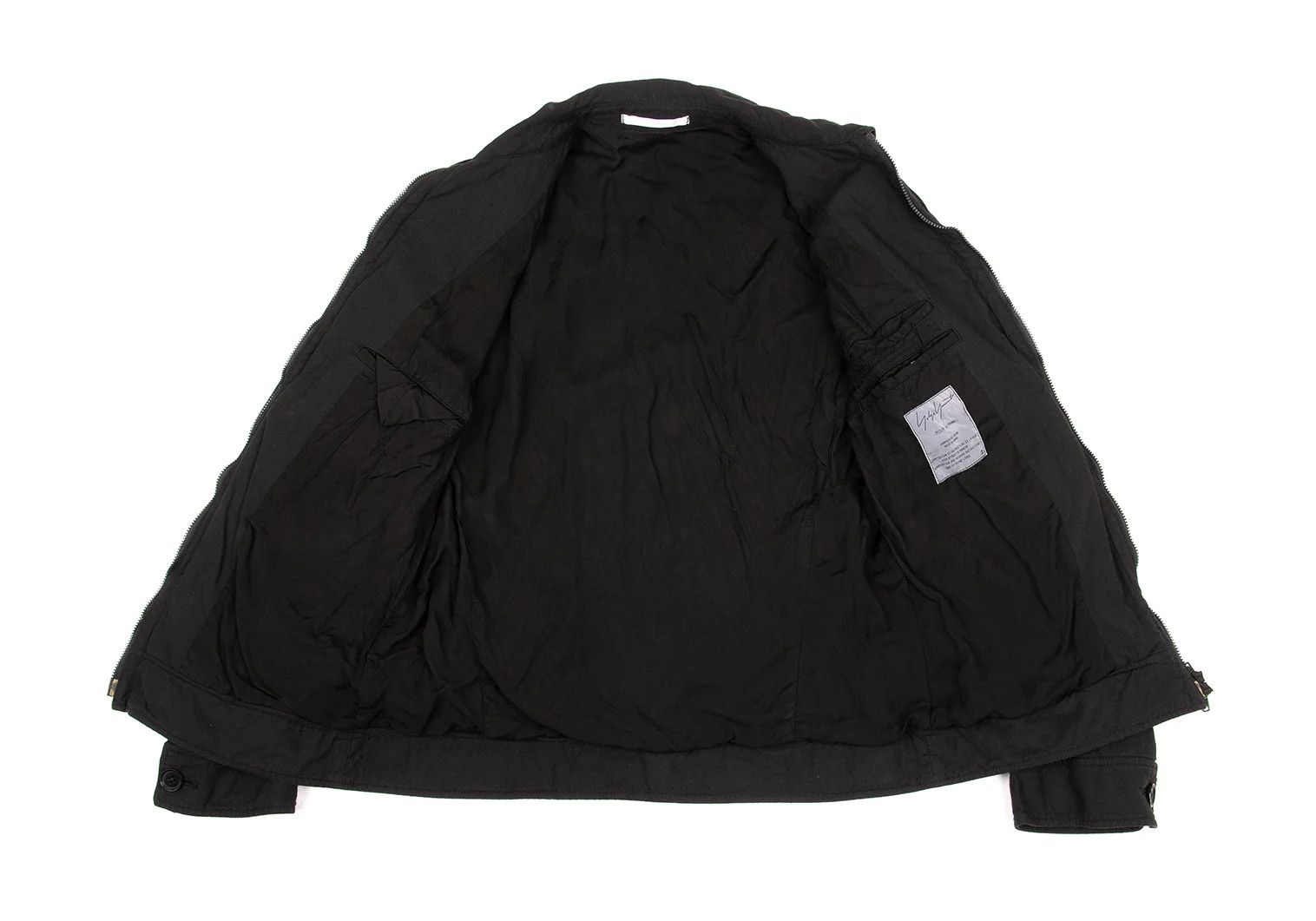 Yohji Yamamoto Yohji Yamamoto Zip Pocket Jacket Black 2 Size US M / EU 48-50 / 2 - 14 Thumbnail
