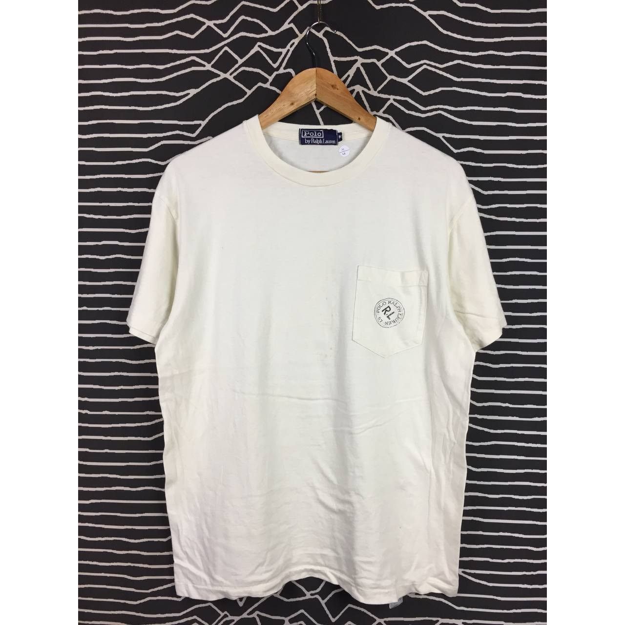Polo Ralph Lauren Vtg Polo Ralph Lauren RL 67 Casual Pocket Tee Size US M / EU 48-50 / 2 - 1 Thumbnail
