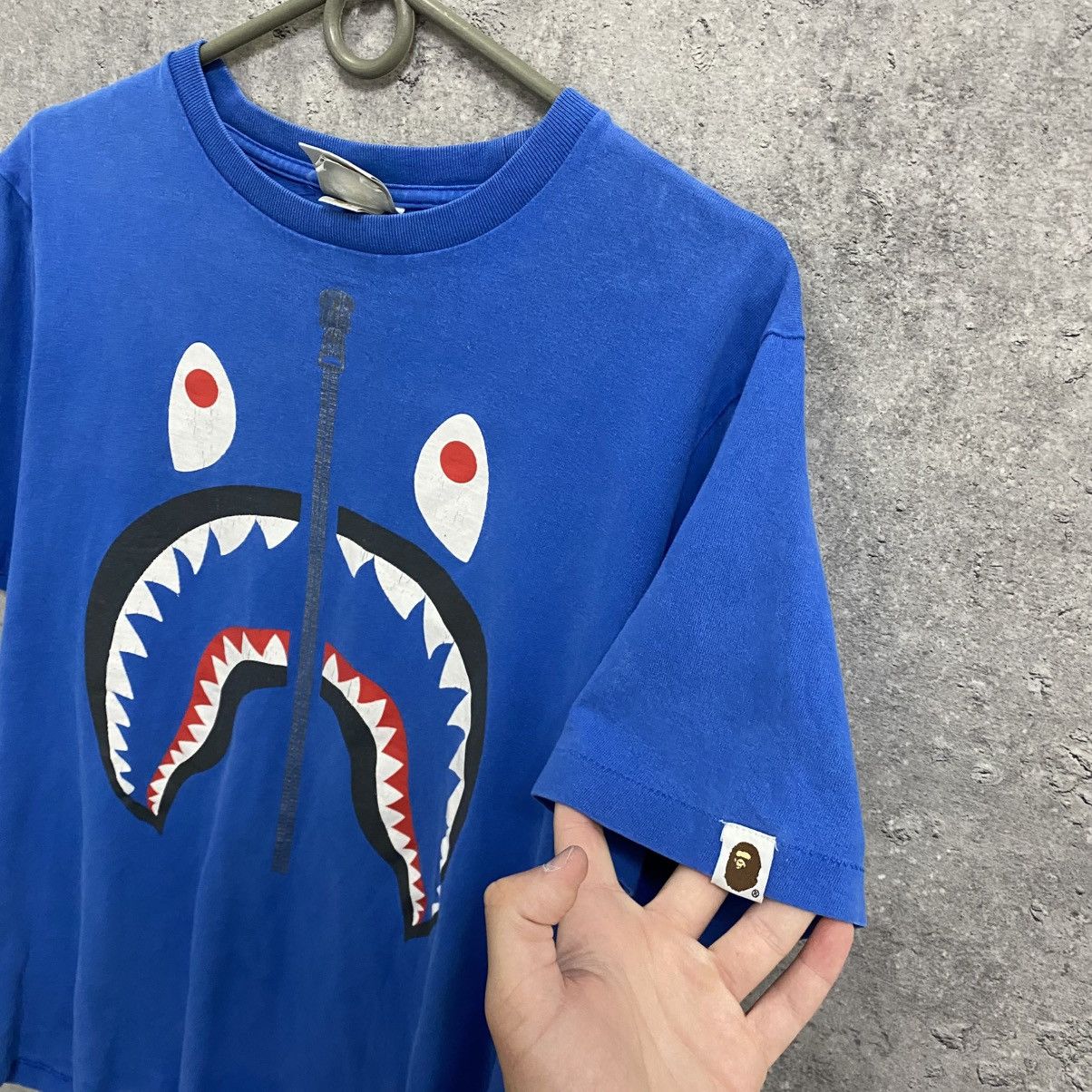 Bape BAPE Shark T-shirt A Bathing Ape Tee Big Logo Size US S / EU 44-46 / 1 - 6 Thumbnail