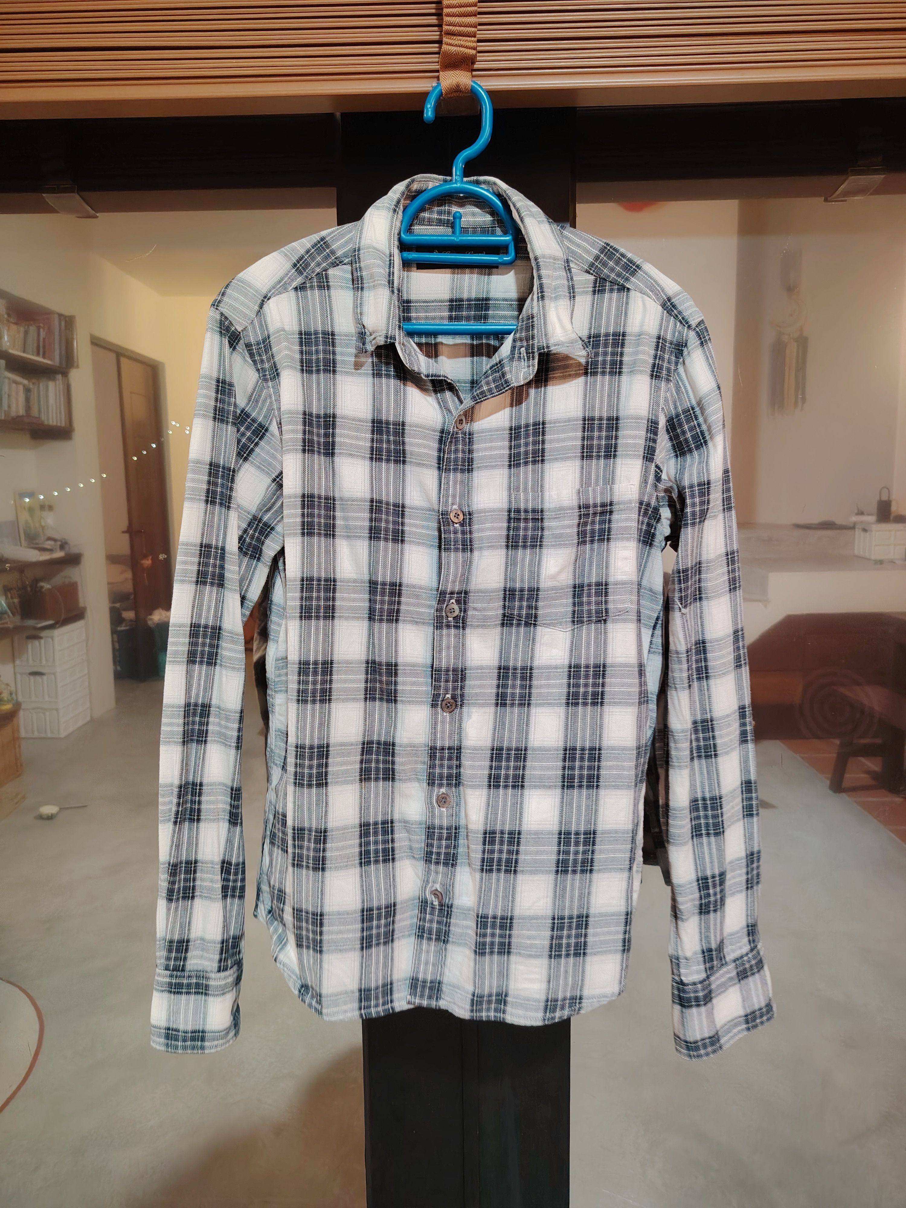 Lounge Lizard Lounge Lizard Vintage Checkered Shirt Size US S / EU 44-46 / 1 - 1 Thumbnail